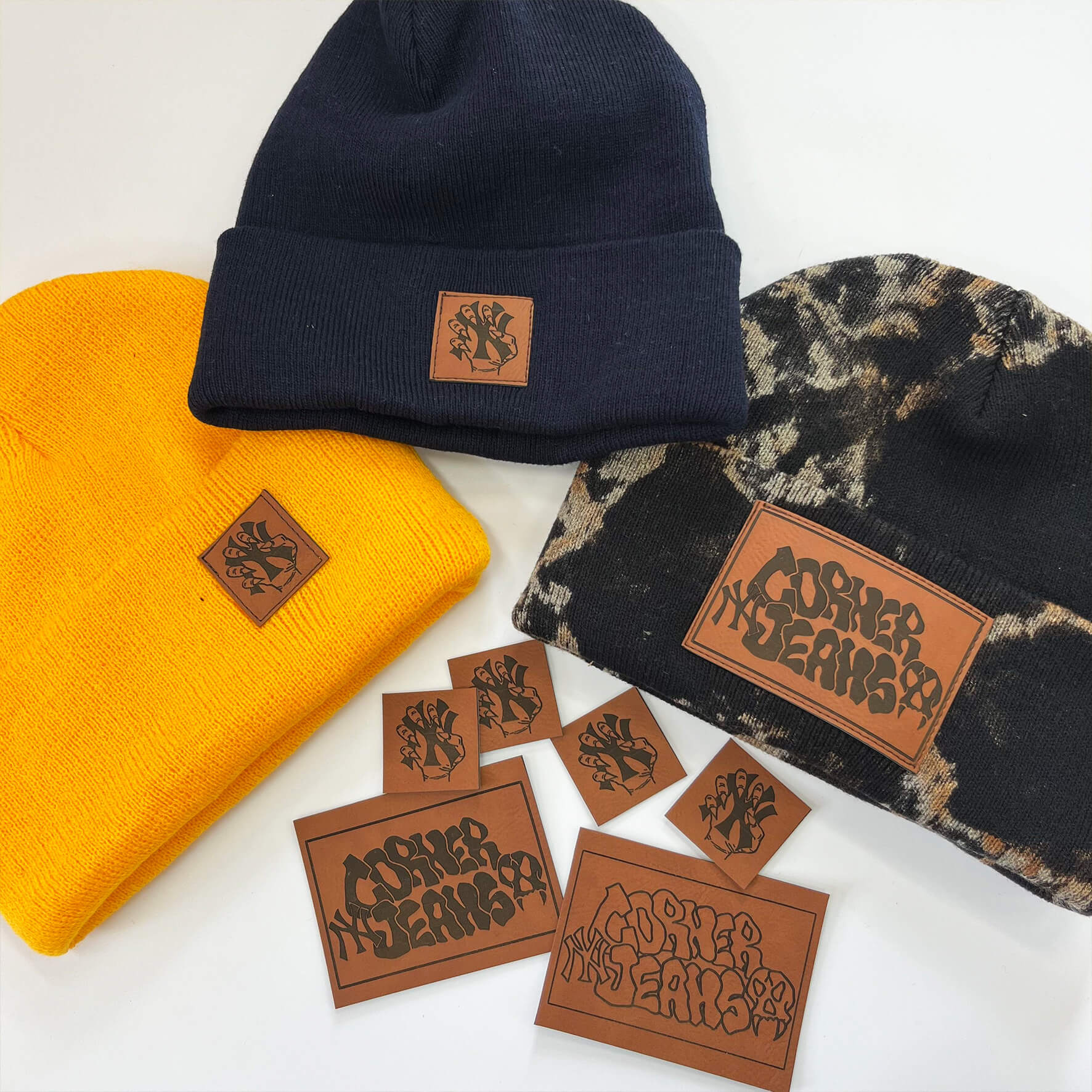 Original PU Leather Name Tag (#NT07)