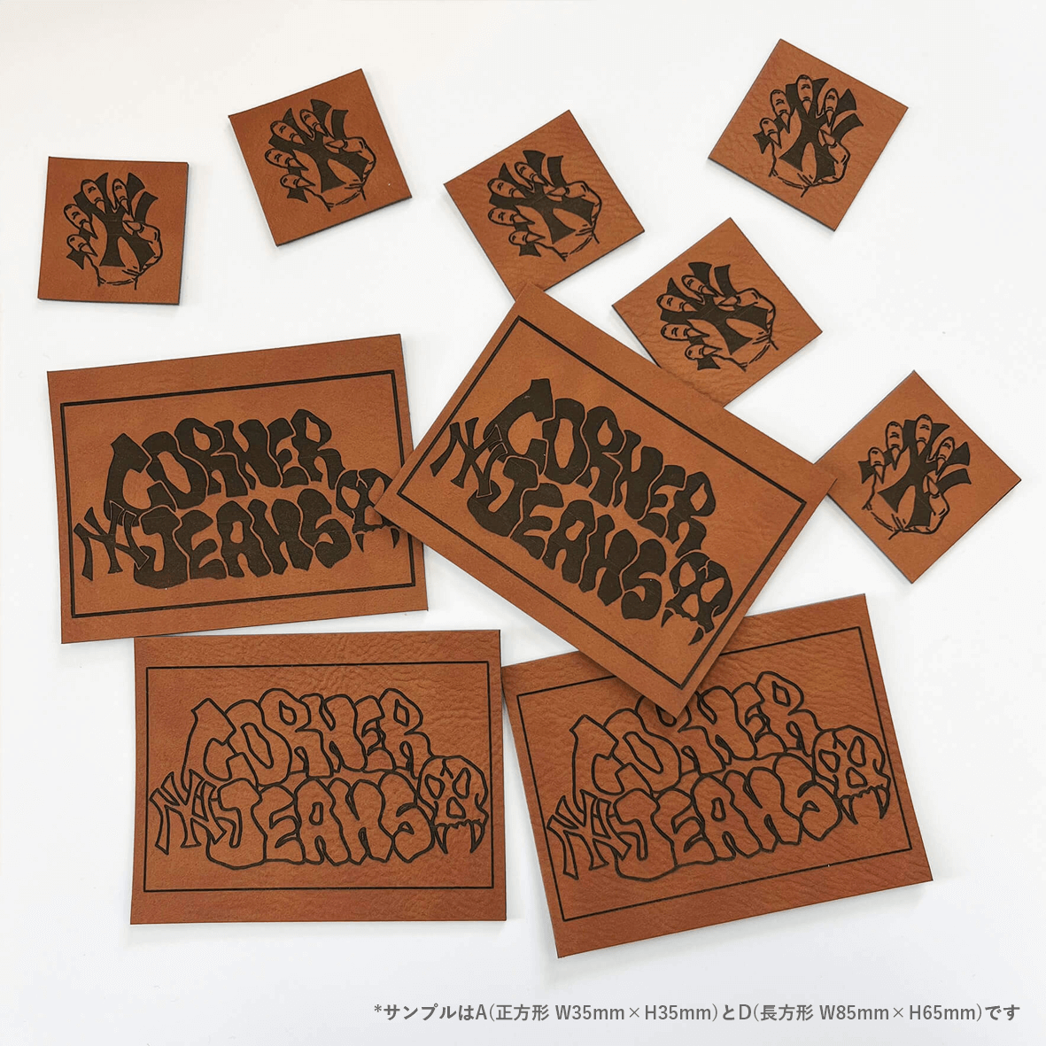 ネームタグ N Amazon.co.jp: [ACE] [エース] 牛革ネームタグ 32107 12