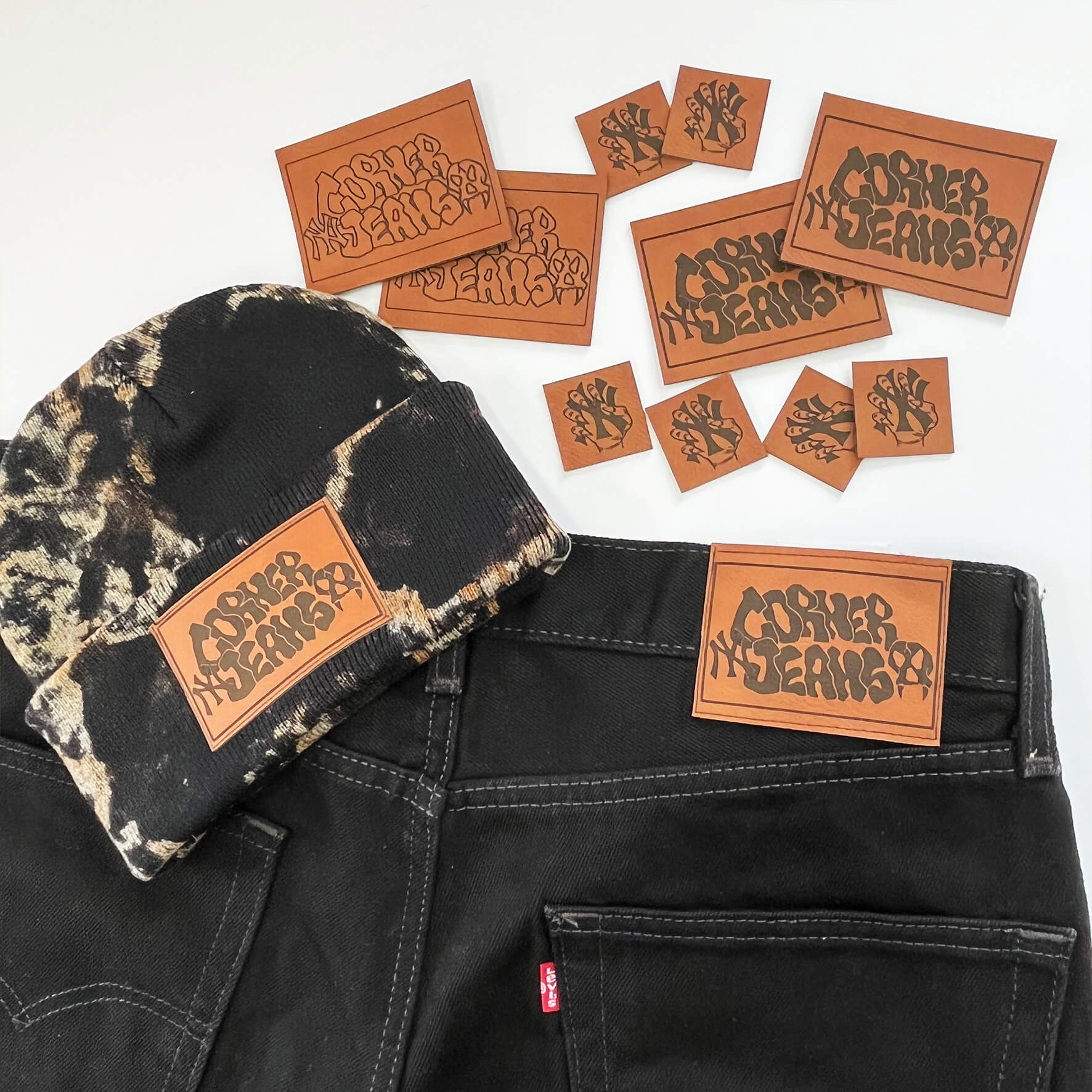 Original PU Leather Name Tag (#NT07)