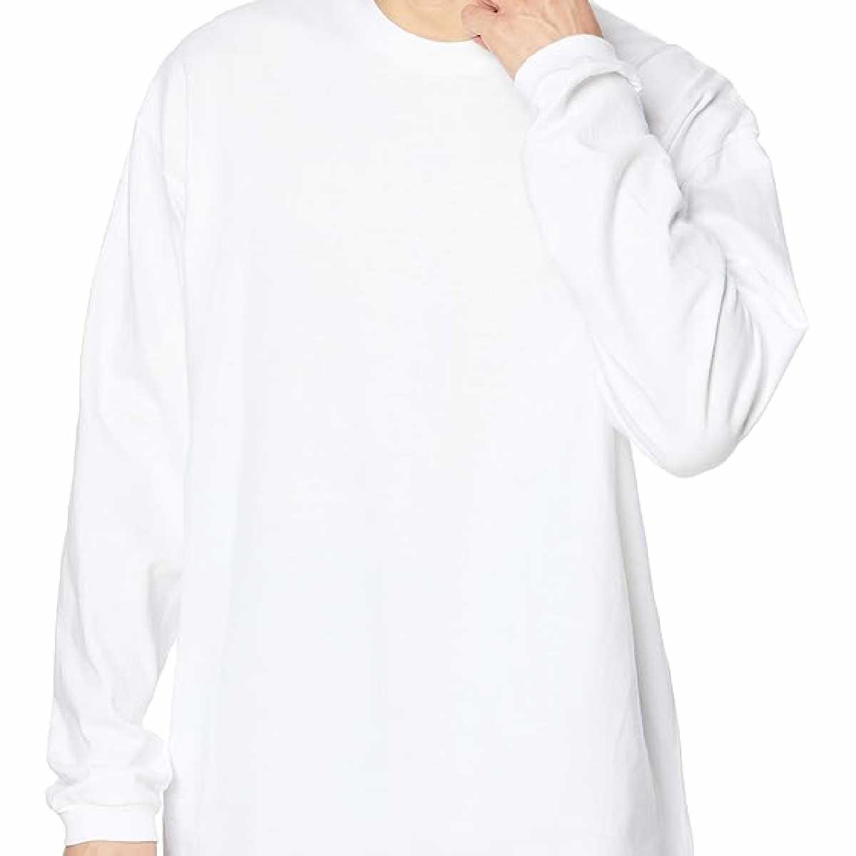 STONE  ヘビーウェイト　ロングスリーブ　Tシャツ　Lサイズ CORNER PRINTING | Printstar プリントスター 5.6 oz