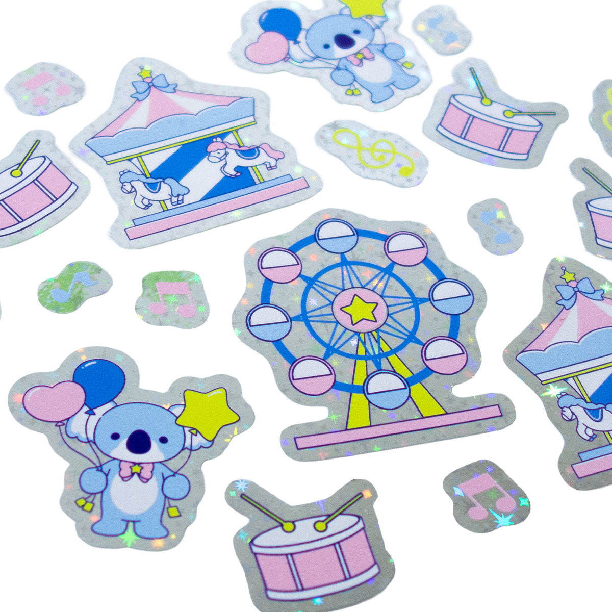 CORNER PRINTING | フルカラーステッカー (10枚セット) (品番STI