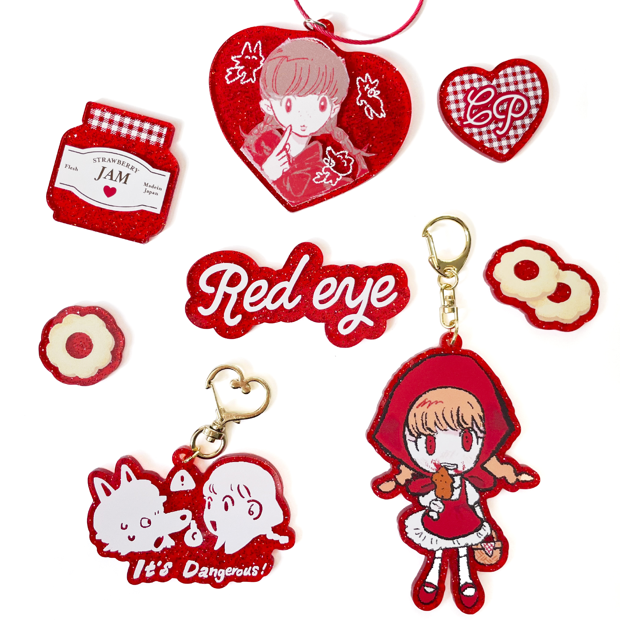 Acrylic Key Holder (Free-cut within A4(210mm x 297mm) Range) (#ACR-KA4)