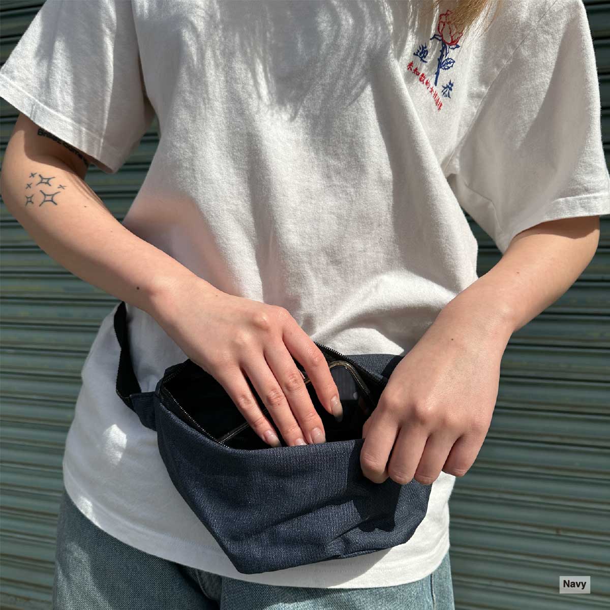 【在庫限り】 AS Colour エーエス カラー 6.6 oz Waist Bag (品番1014US)