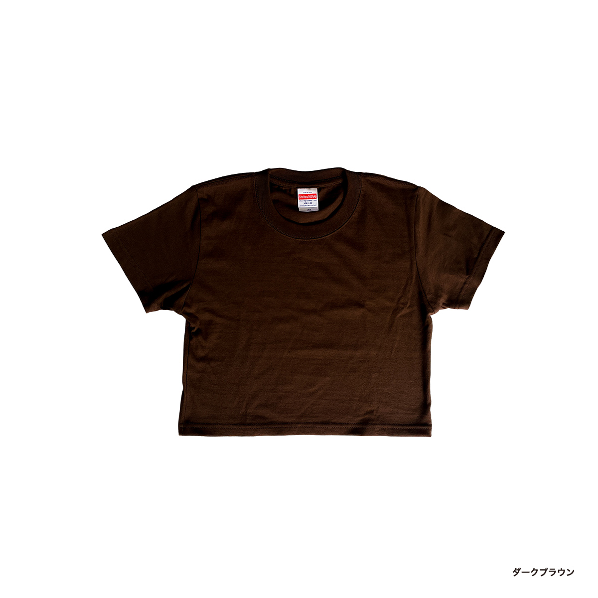 Diy Imprint クロップド T シャツ CORNER PRINTING | クロップド Tシャツ (品番CPCT-5001-02)