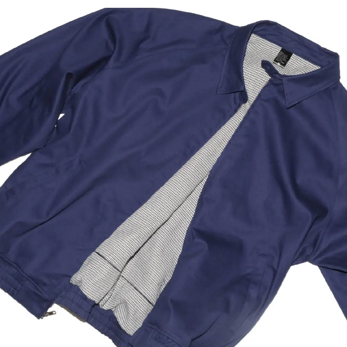 BEIMAR Cotton Houndstooth Drizzler Jacket (#WB103MCD_3-Z)