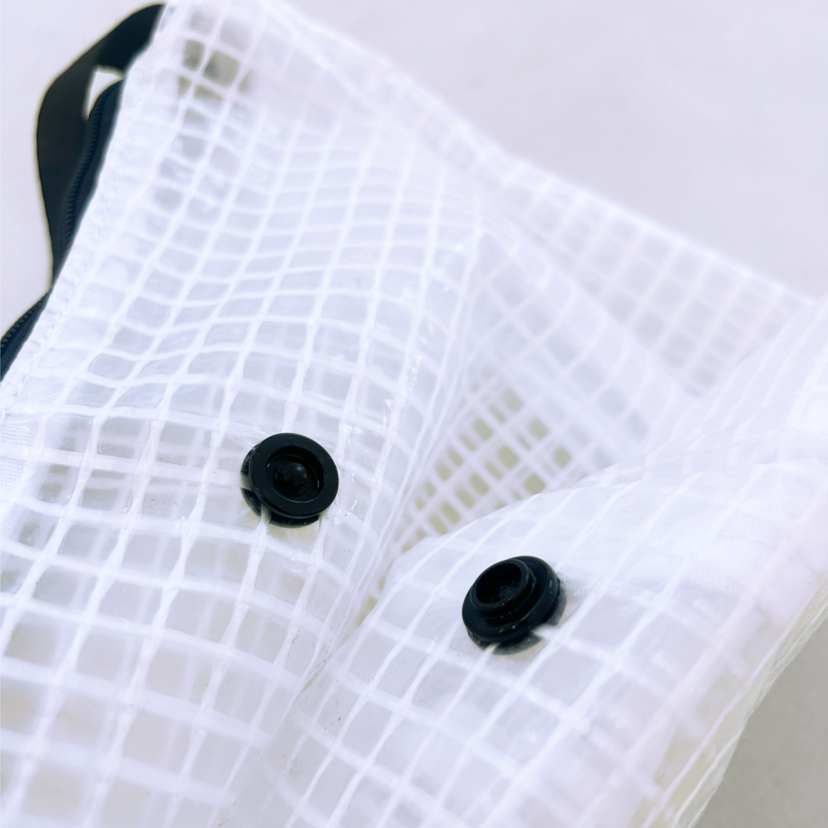 GRID CLEAR Shoulder Bag (#CPGB)