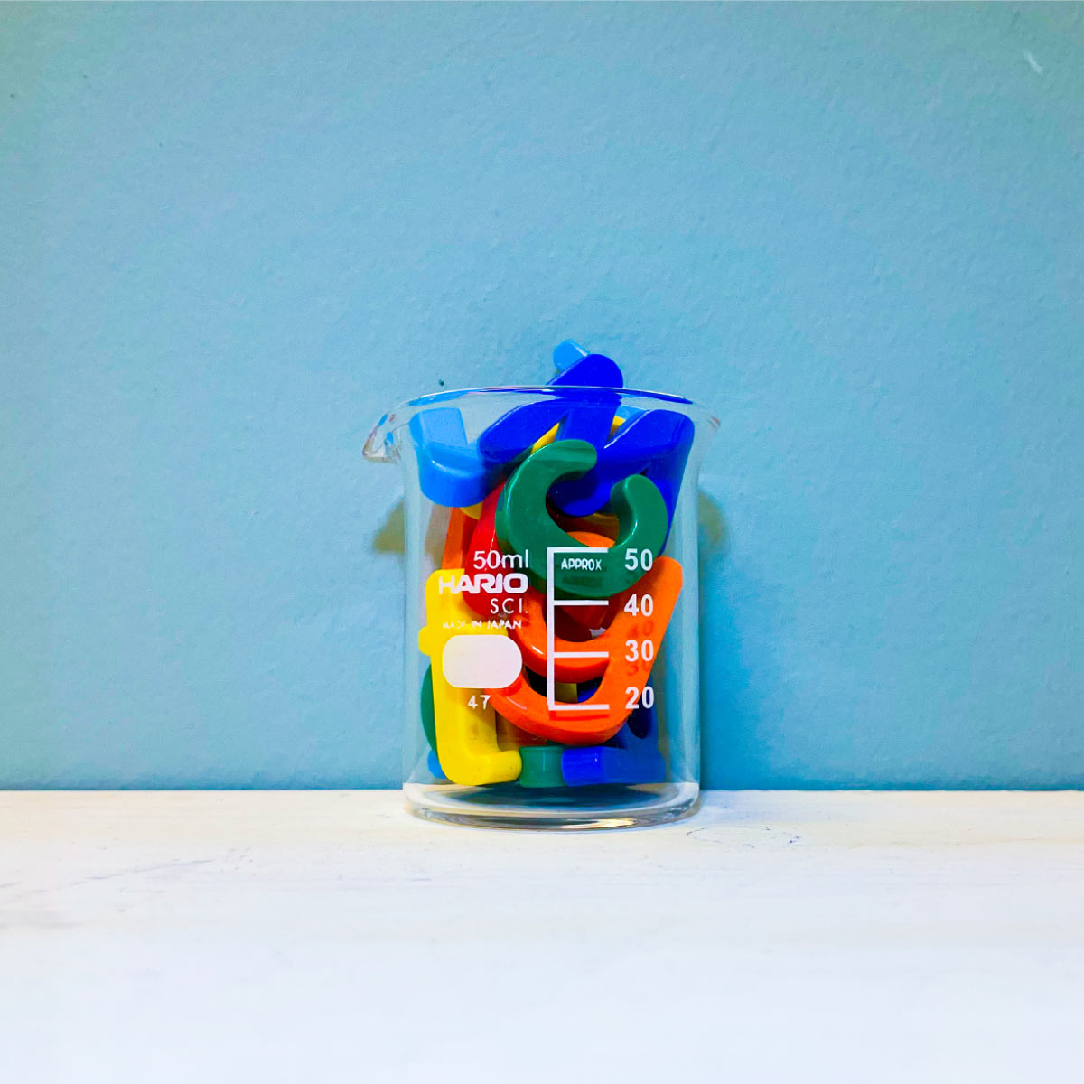  HARIO ハリオ ビーカー50ml (品番B-50_SCI)
