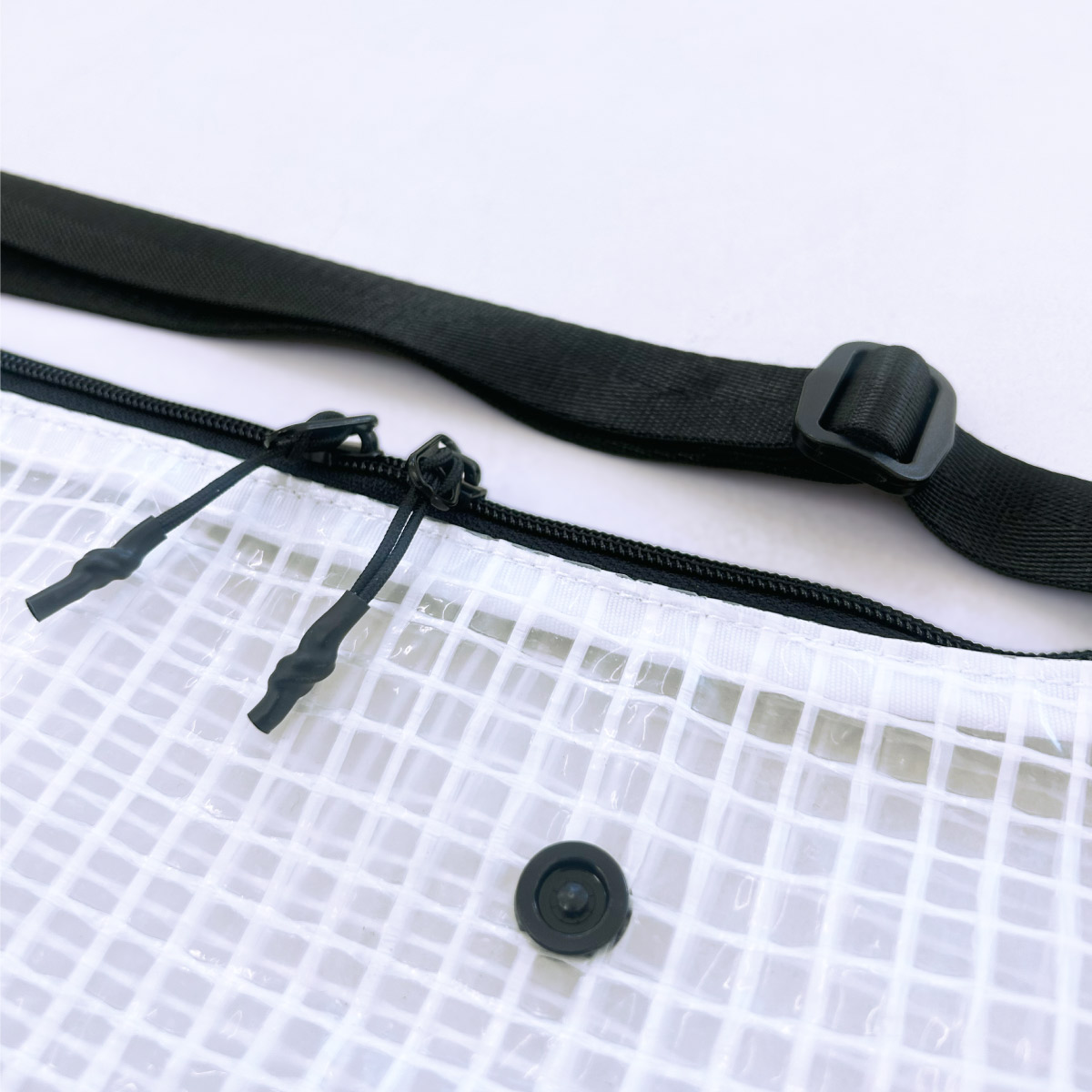 GRID CLEAR Shoulder Bag (#CPGB)