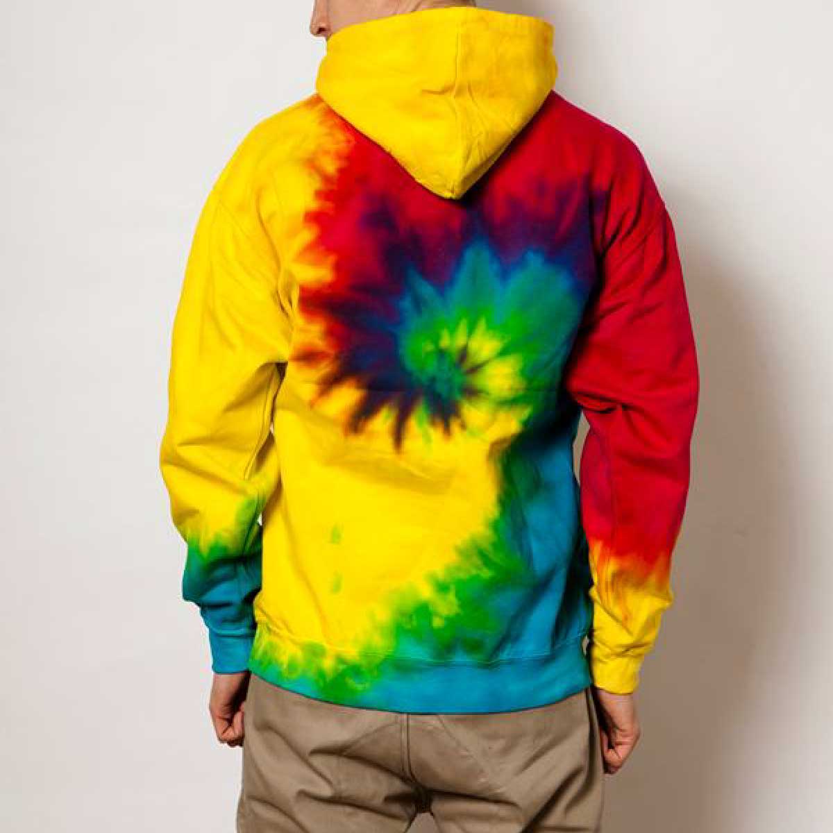 Colortone 8.5 oz Rainbow Pullover Hoodie (#TD8777)