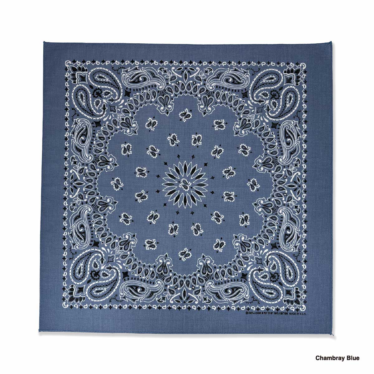 HAV-A-HANK ハバハンク 22 inch ペイズリー柄 バンダナ (12枚セット) (品番BAND-M0001)