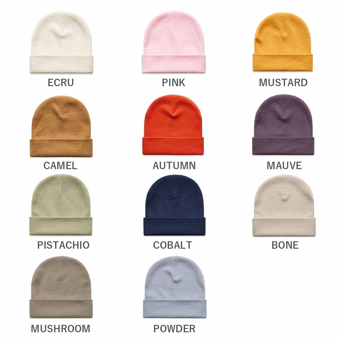 CORNER PRINTING | AS Colour エーエス カラー Cuff Beanie