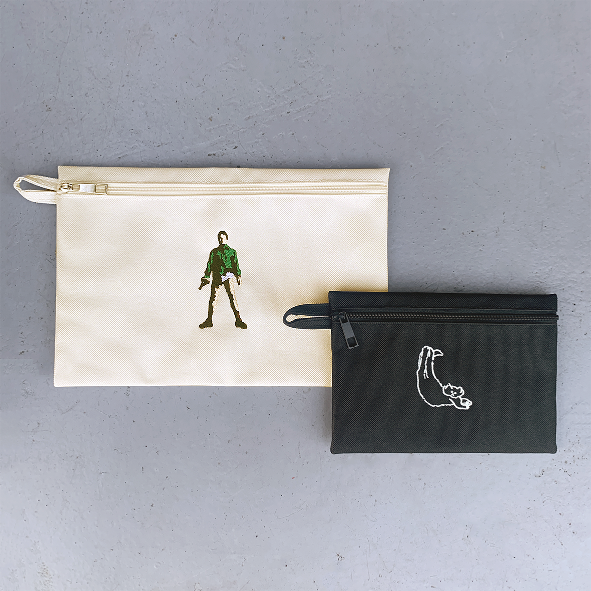 【実物】【絶版品】 ユーティリティポーチ Sサイズ CORNER PRINTING | Trade Works トレードワークス