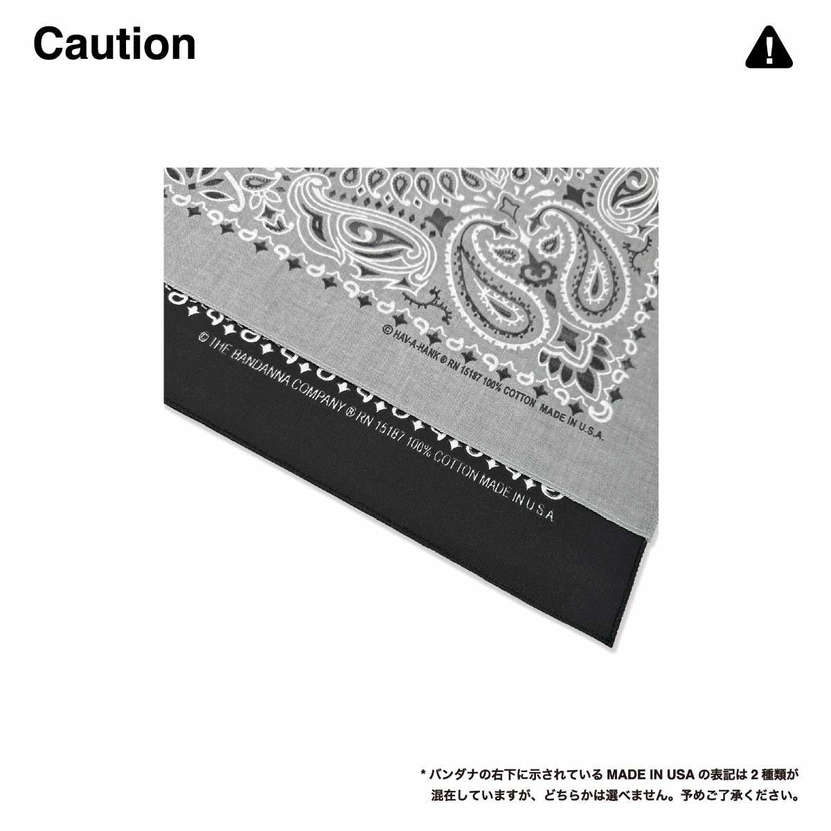 HAV-A-HANK ハバハンク 22 inch ペイズリー柄 バンダナ (12枚セット) (品番BAND-M0001)