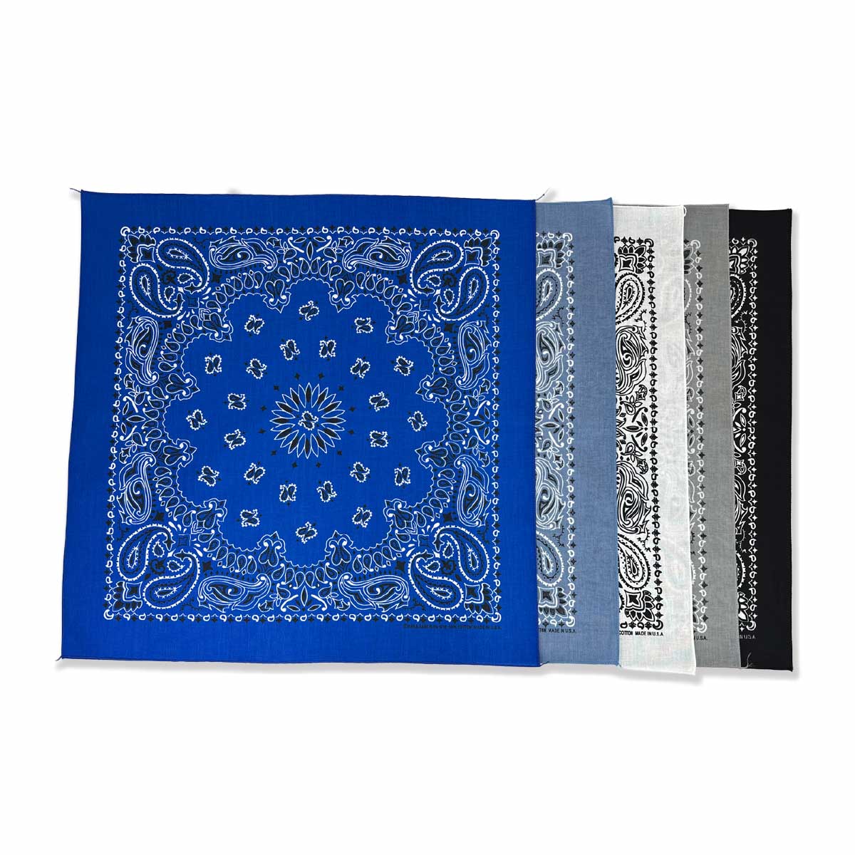 HAV-A-HANK ハバハンク 22 inch ペイズリー柄 バンダナ (12枚セット) (品番BAND-M0001)