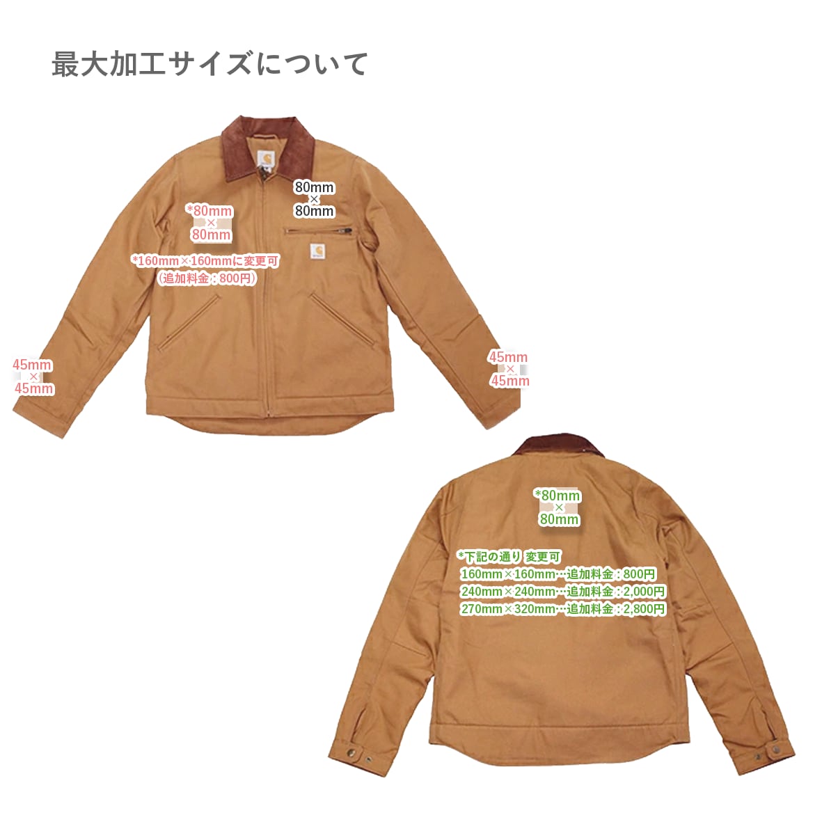 CORNER PRINTING | Carhartt カーハートDetroit Jacket (品番