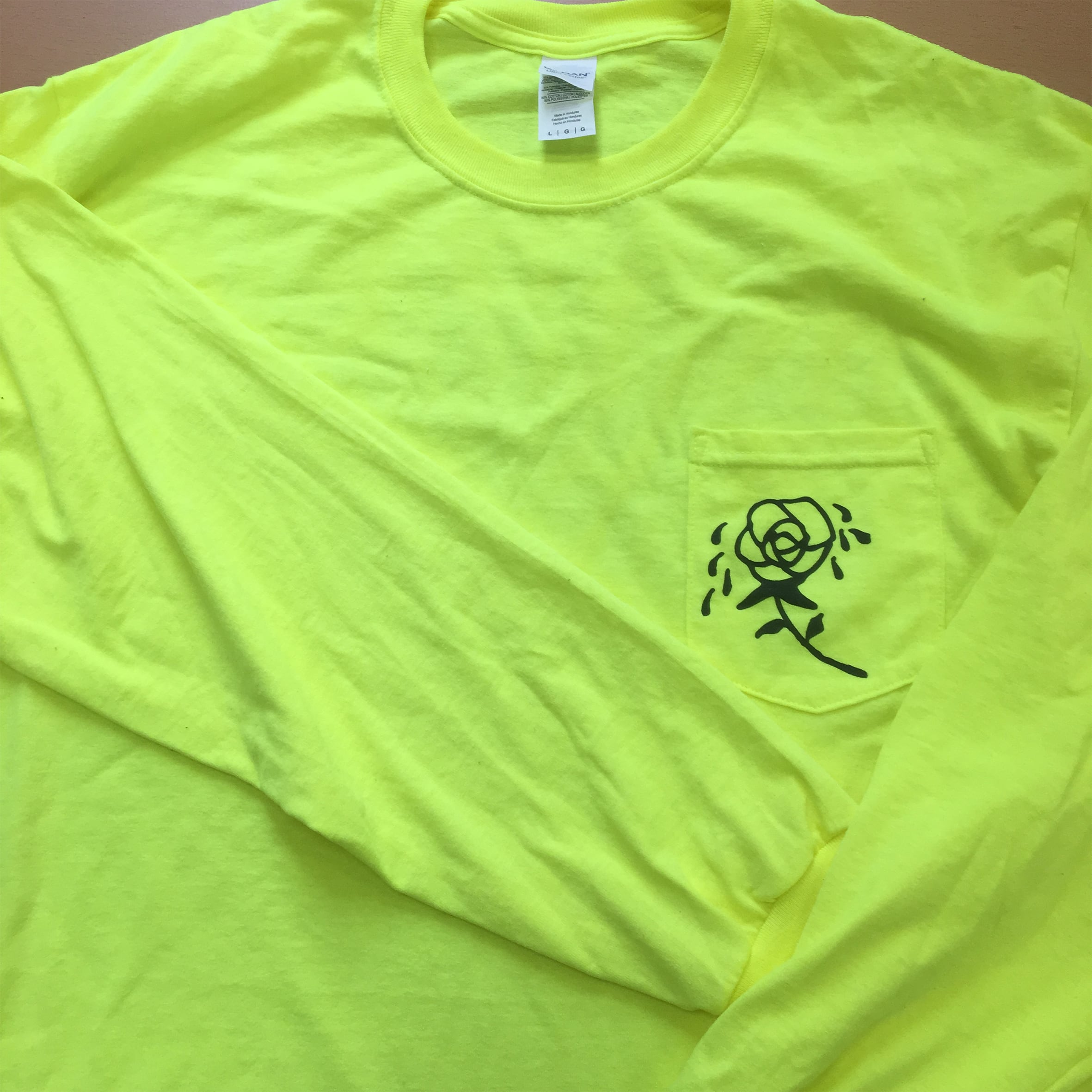 GILDAN ギルダン 6.0 oz ウルトラコットン ロングスリーブ ポケット Tシャツ リブあり (品番2410)