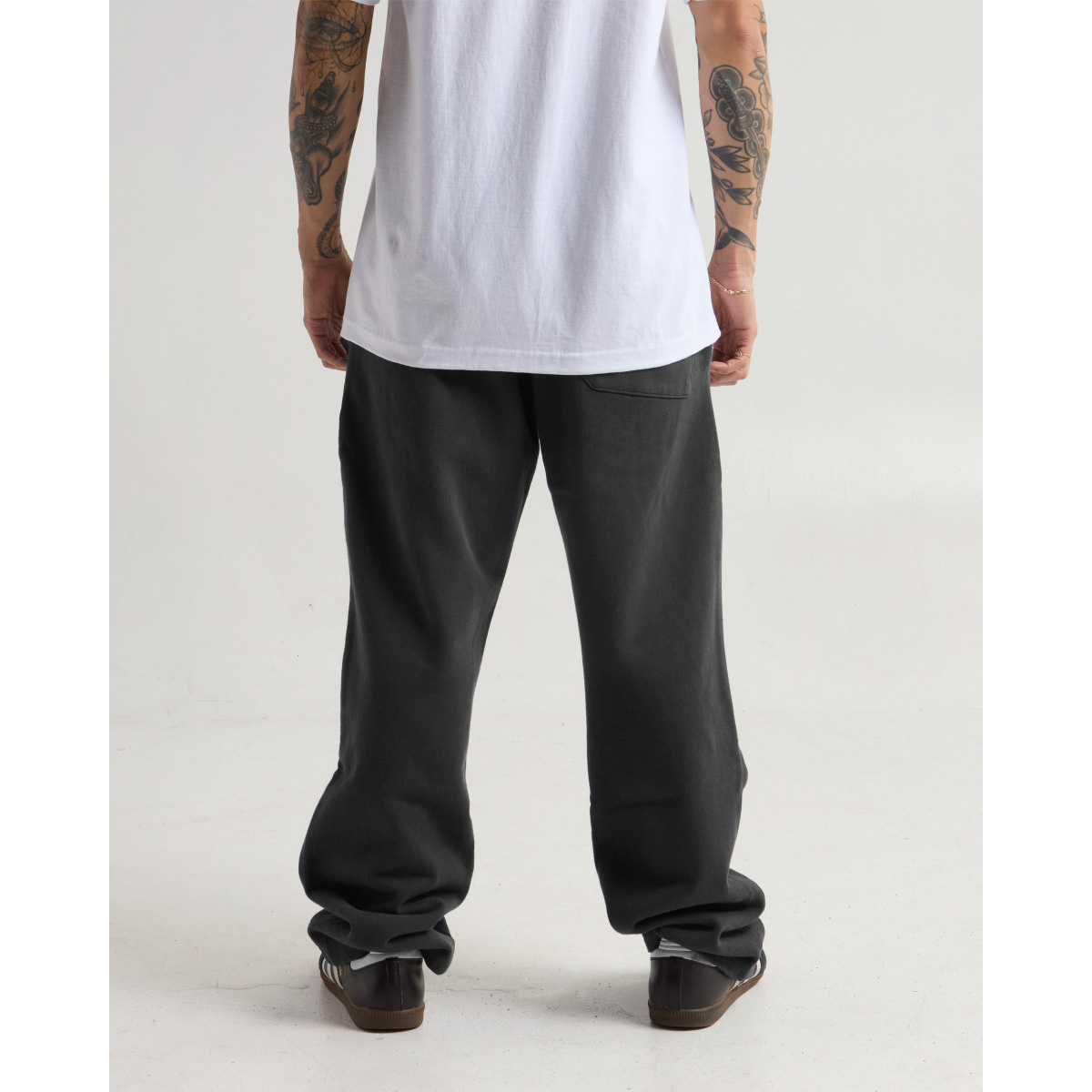 パンツ Wai Kei Logo embroidered sweatpants 5BNY317 Kira logo docking sweat pants（スウェットパンツ