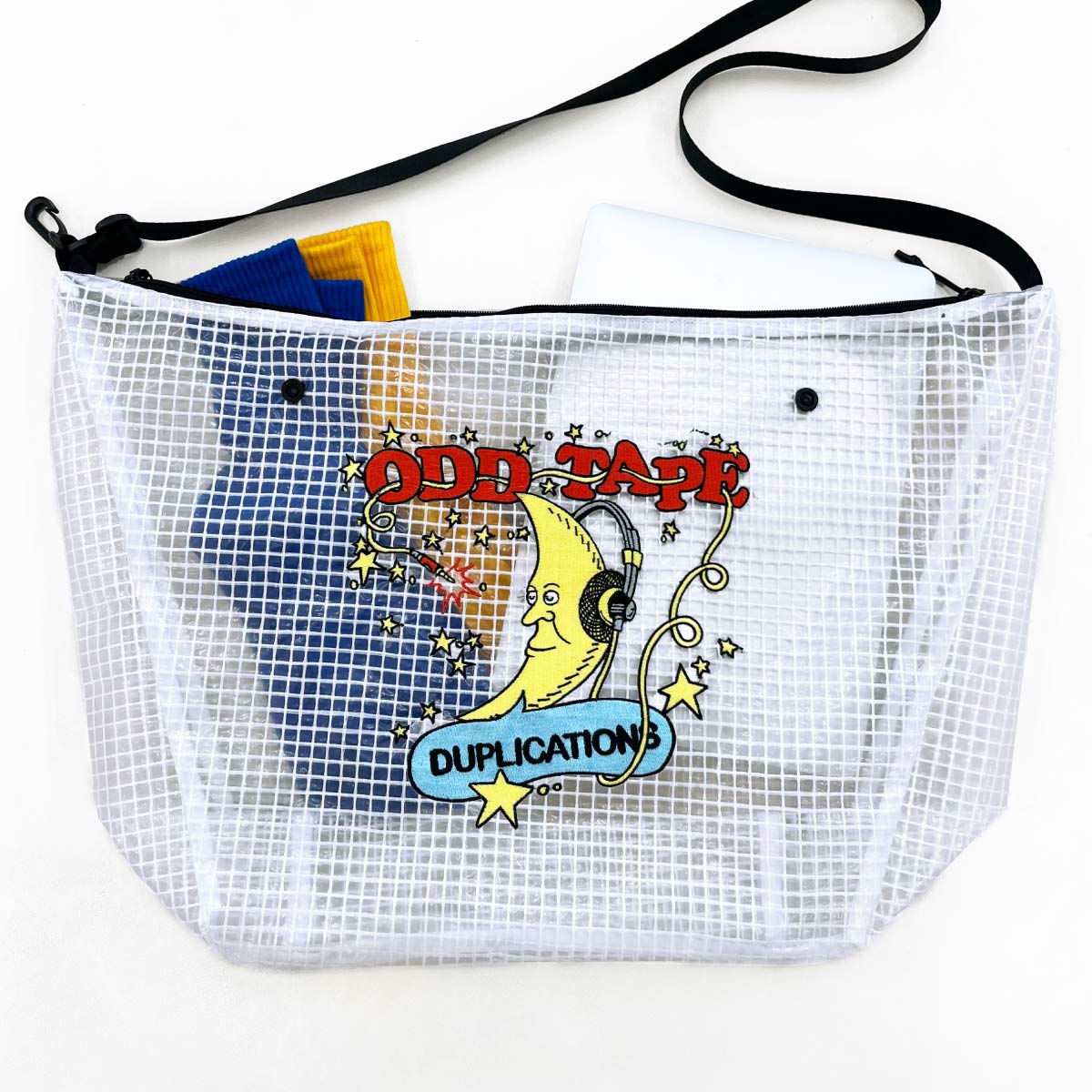 GRID CLEAR Shoulder Bag (#CPGB)