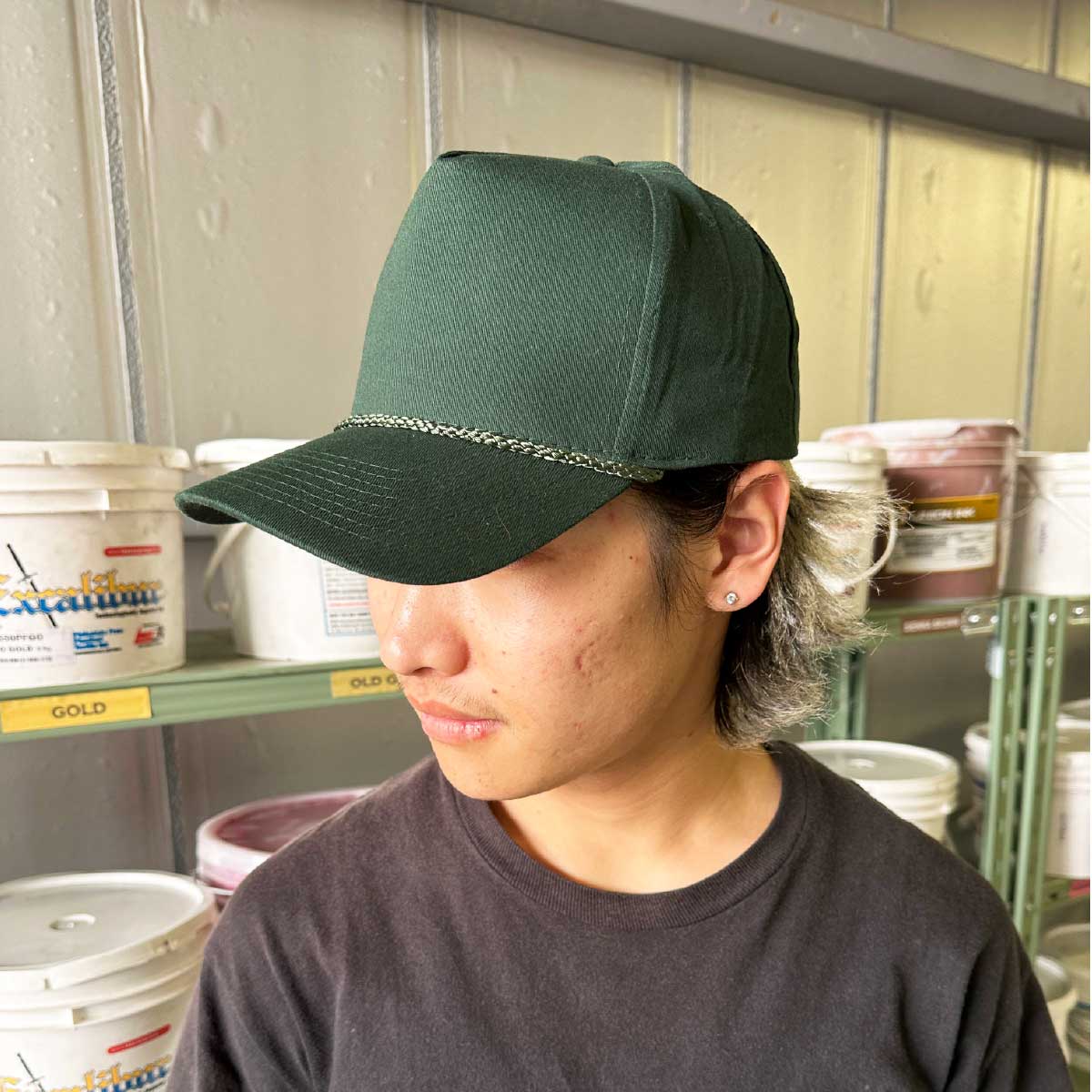 [Stock Only]  Cobra Caps 5 Panel Twill Snap Back Golf (#TSG)