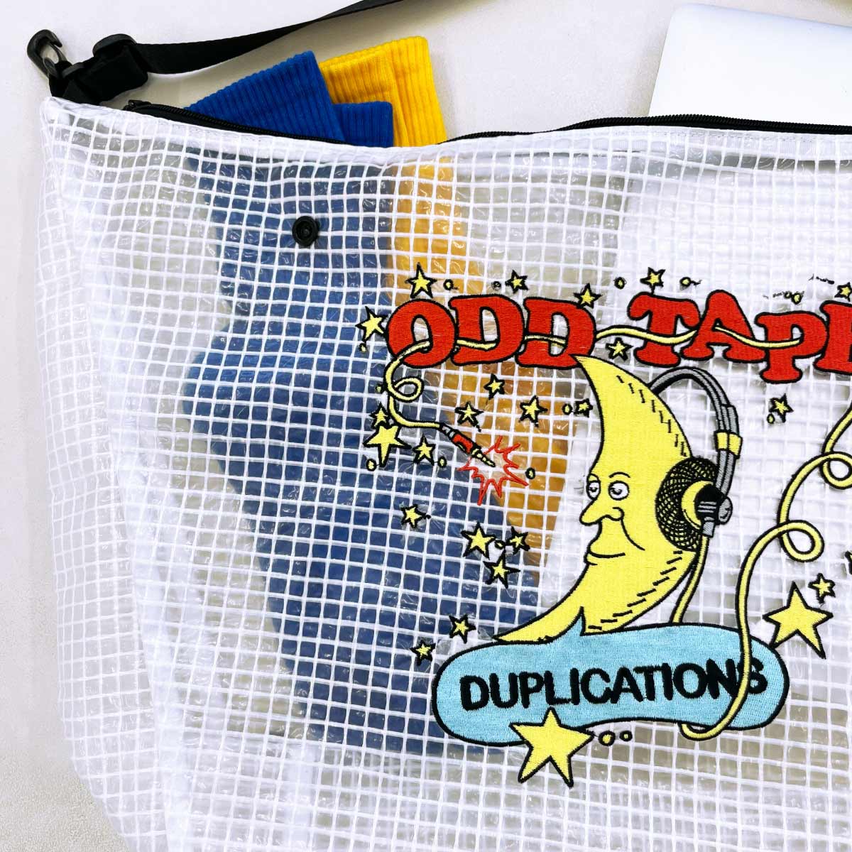 GRID CLEAR Shoulder Bag (#CPGB)