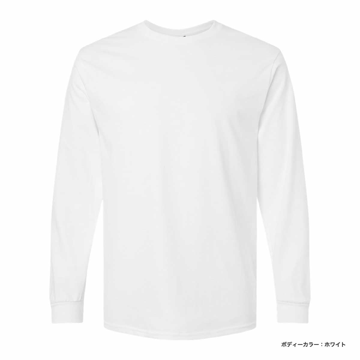 GILDAN ギルダン 6.0 oz ウルトラコットン ロングスリーブ Tシャツ リブあり (品番2400)