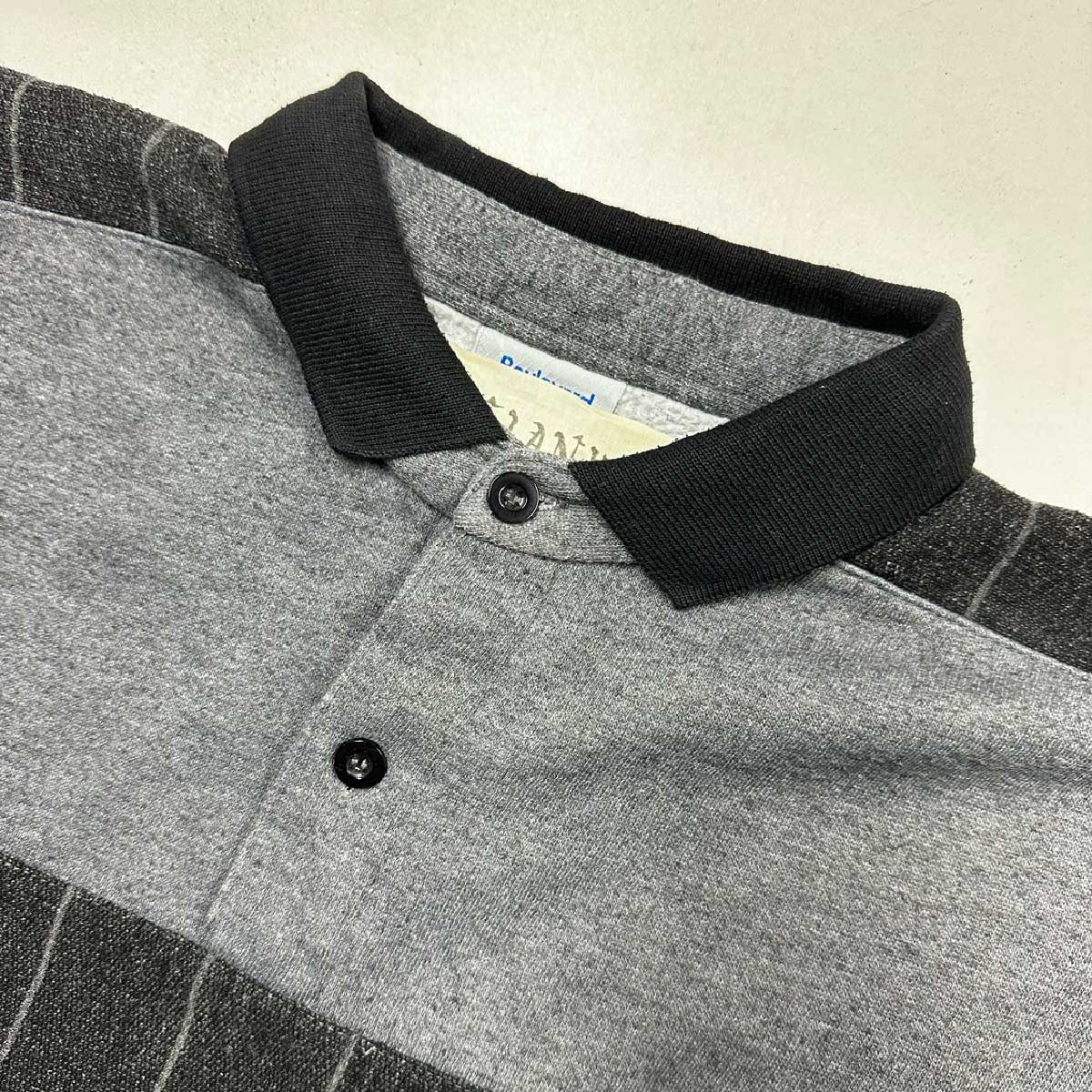 CLANK/USED - Long Sleeve PoloShirt (品番CU057)