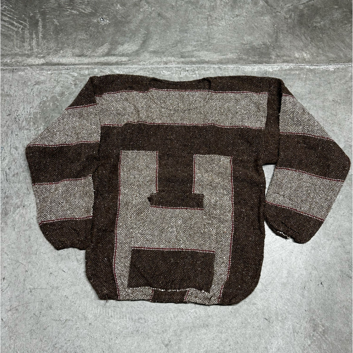 Unknown / USED - Mex crew neck (品番CU090)