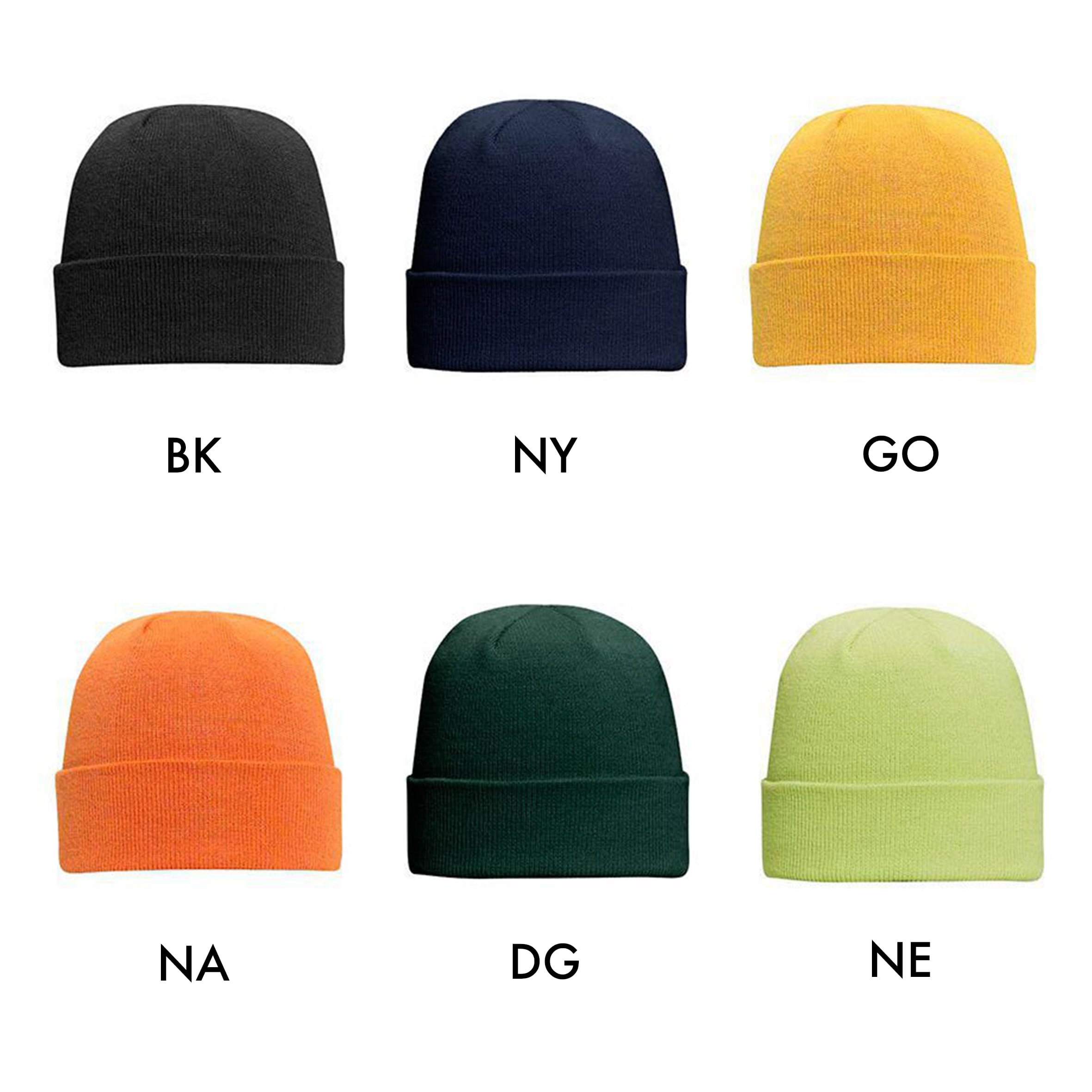 OTTO Acrylic Knit Cap, Double Type (#OTTO-H4040)