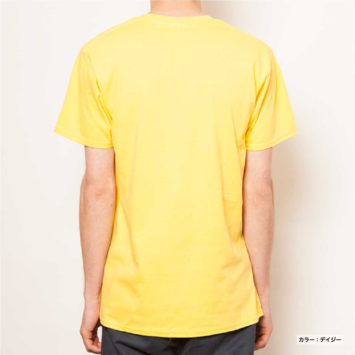 CALIBAN 売れ筋商品|||キャリバン Tシャツ トップス レディース Tops Yellow CORNER PRINTING | GILDAN ギルダン 6.1 oz ジャパンフィット
