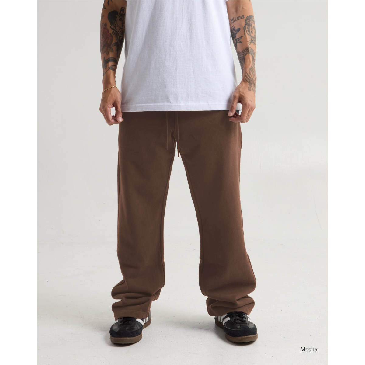 パンツ Wai Kei Logo embroidered sweatpants 5BNY317 PEOPLESTYLE(ピープルスタイル) - Logo Embroidered Sweatpants