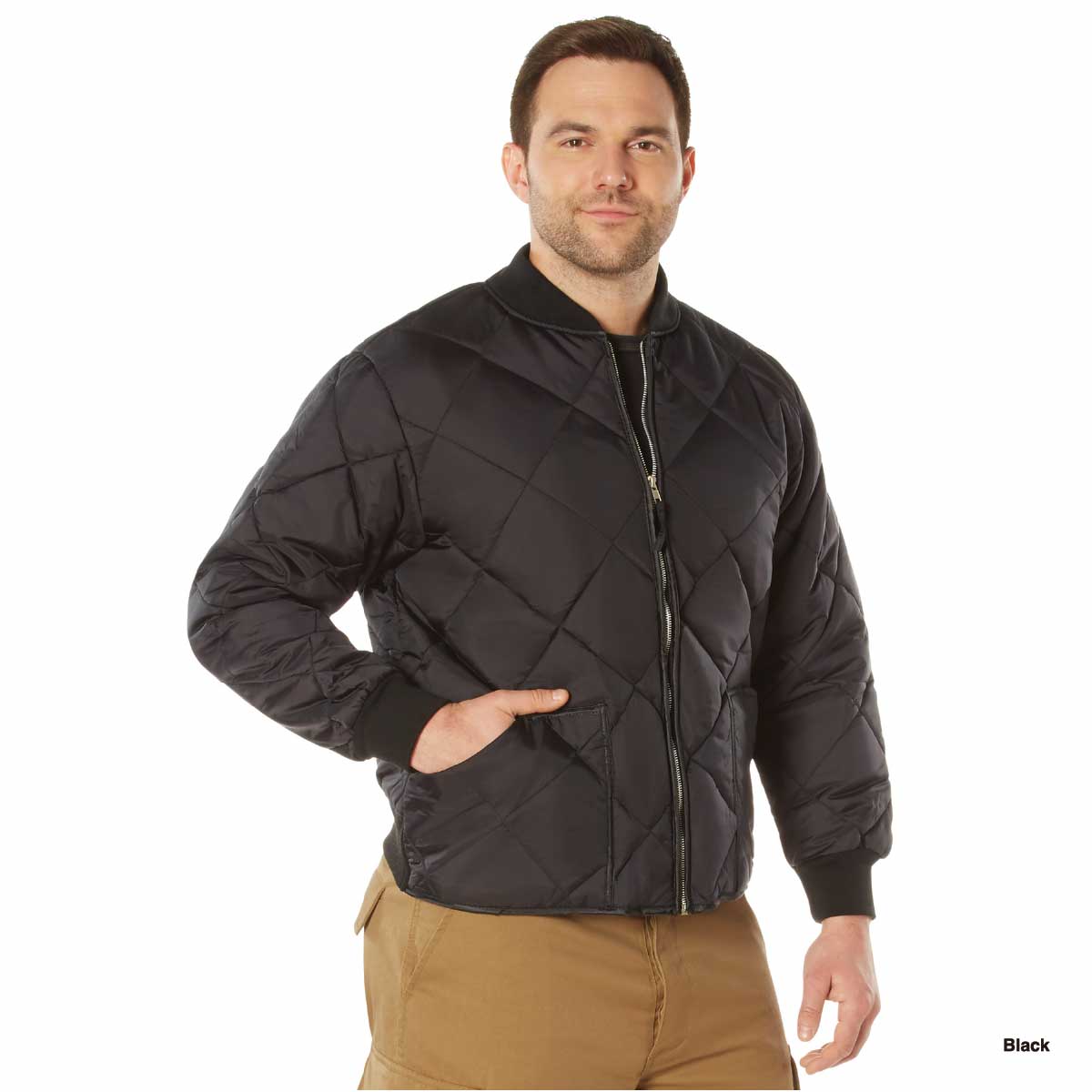 ROTHCO ロスコ Diamond Nylon Quilted Flight Jacket (品番7160)