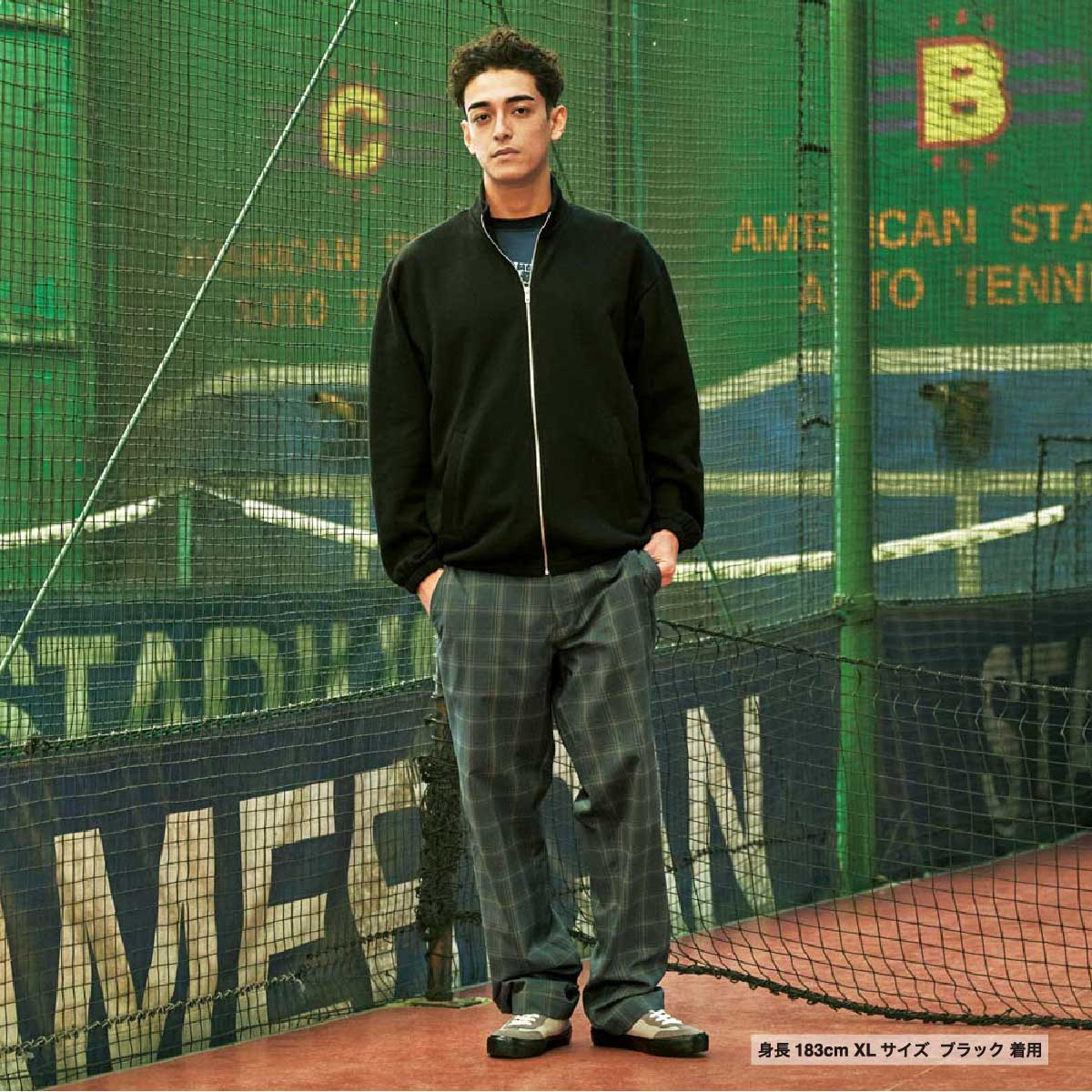 United Athle ユナイテッドアスレ 10.0 oz スウェット フルジップ スタンド ジャケット (裏パイル) (品番5245-01)