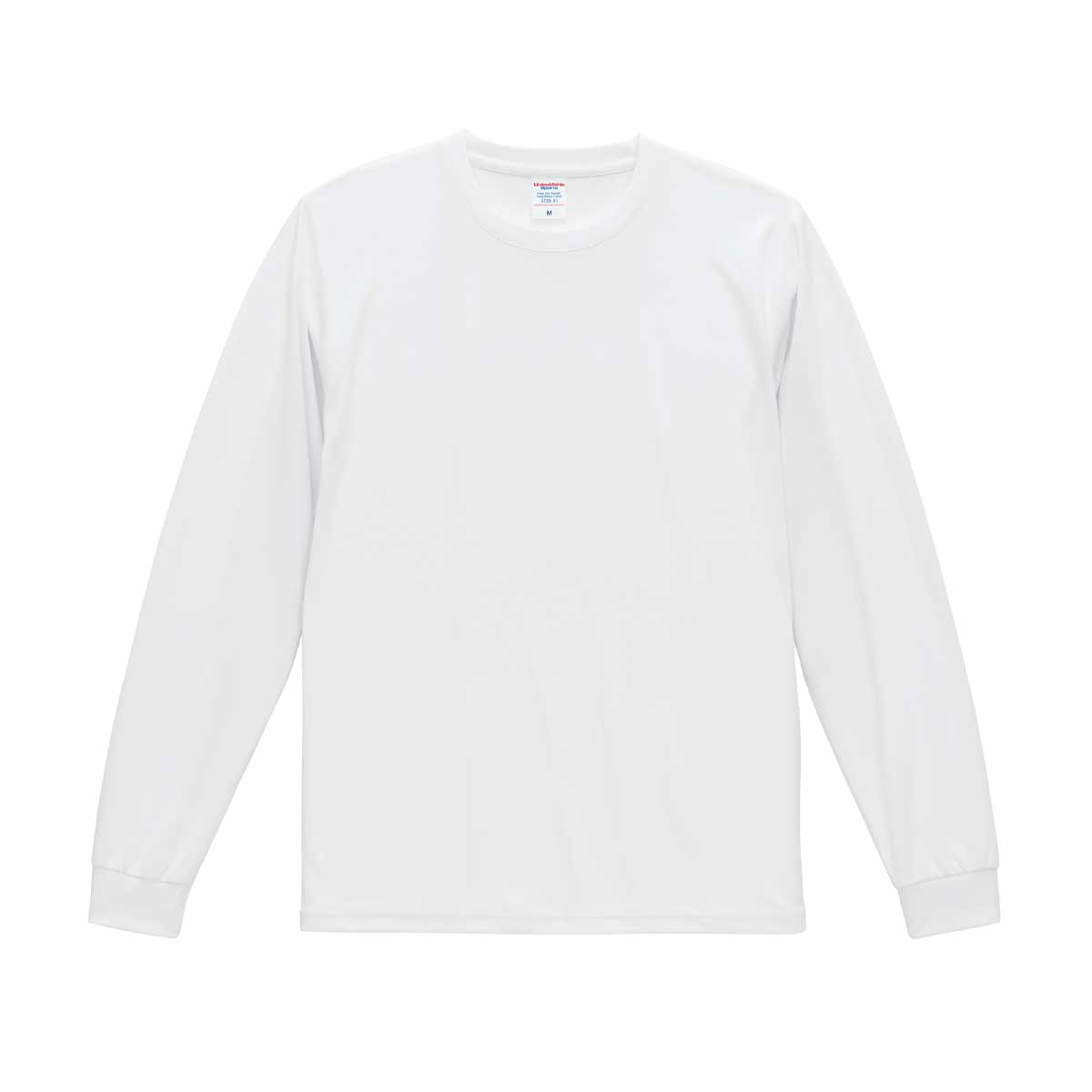 United Athle ユナイテッドアスレ 4.4 oz ドライスムース リサイクルポリエステル ロングスリーブ Tシャツ (品番5709-01)