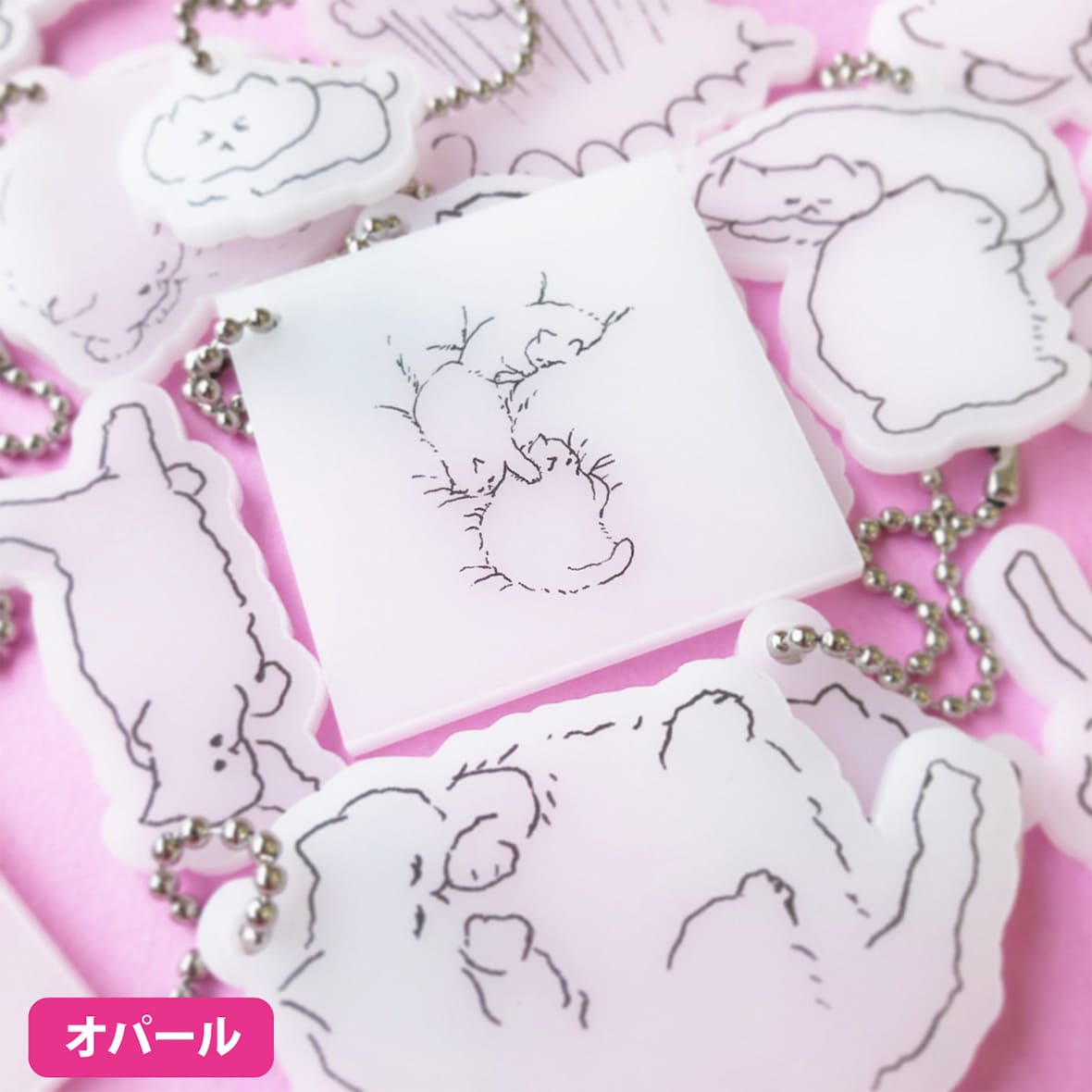 Acrylic Stand (7cm x 7cm or Less) (Set of 5) (#ACR-S07)