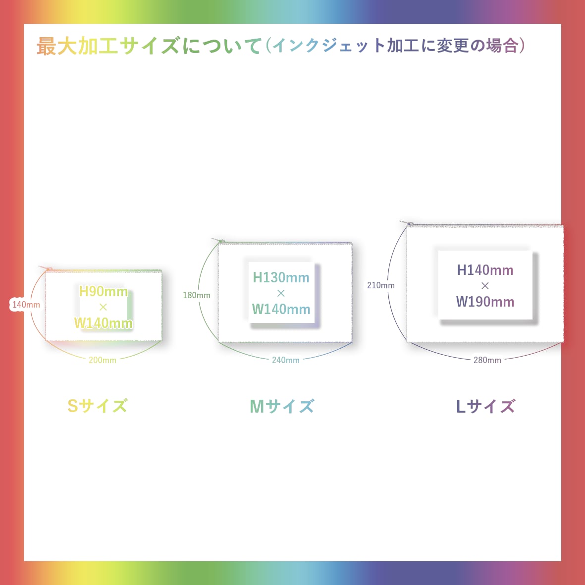 Trade Works 8.0 oz Light Canvas Natural Flat Pouch with Color Strip, Size M (#TR-1068)