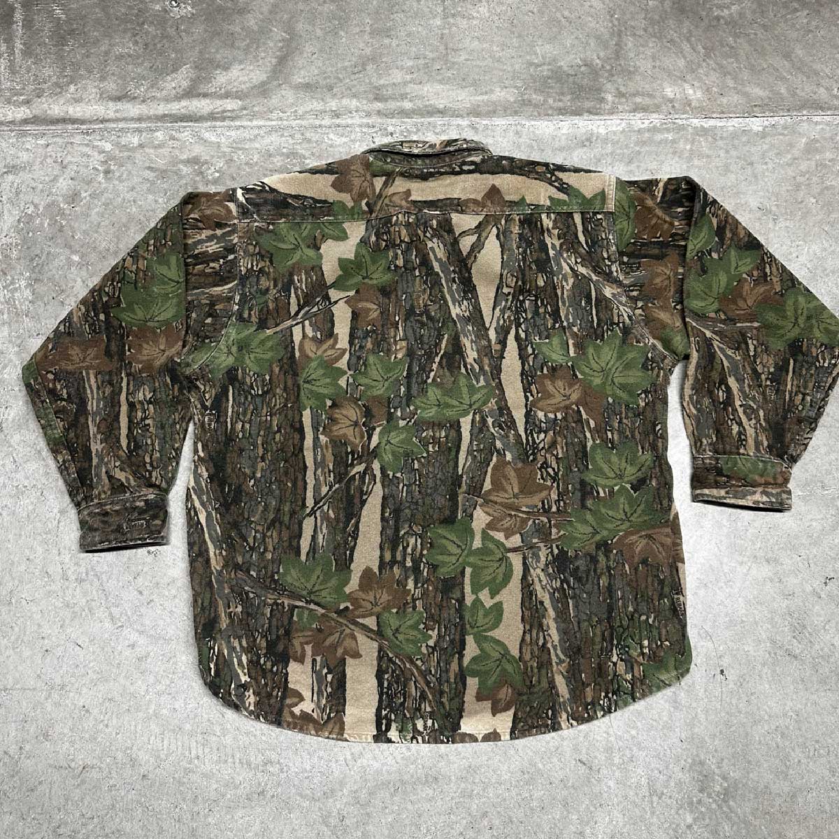 Winchester/USED - Realtree camouflage shirt (品番CU098)