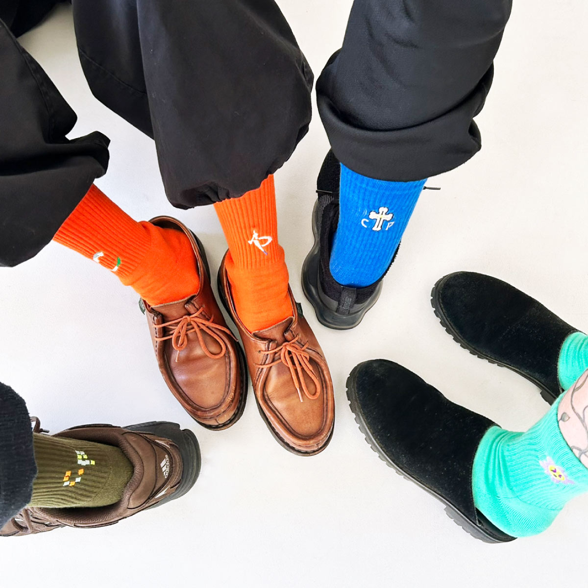 Women's Original Sport Color Socks (#CPWS-006) 