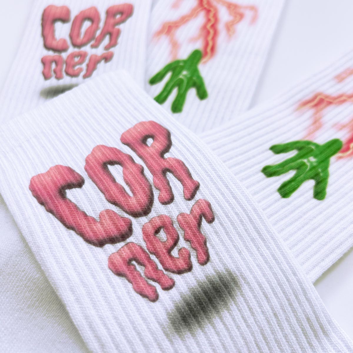 Women's Original Inkjet Sports Socks (#CPWS-008)