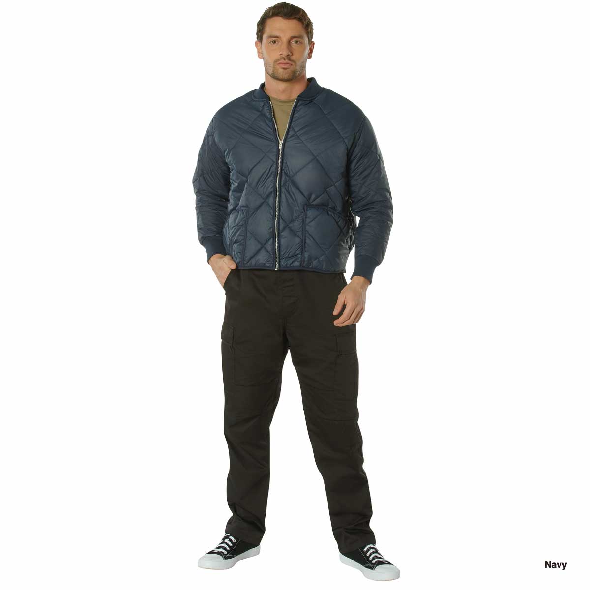 ROTHCO ロスコ Diamond Nylon Quilted Flight Jacket (品番7160)