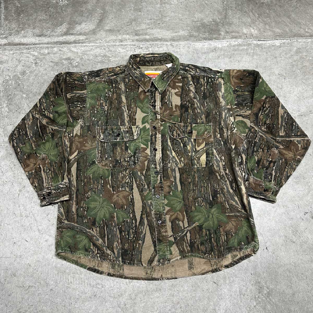 Winchester/USED - Realtree camouflage shirt (品番CU098)