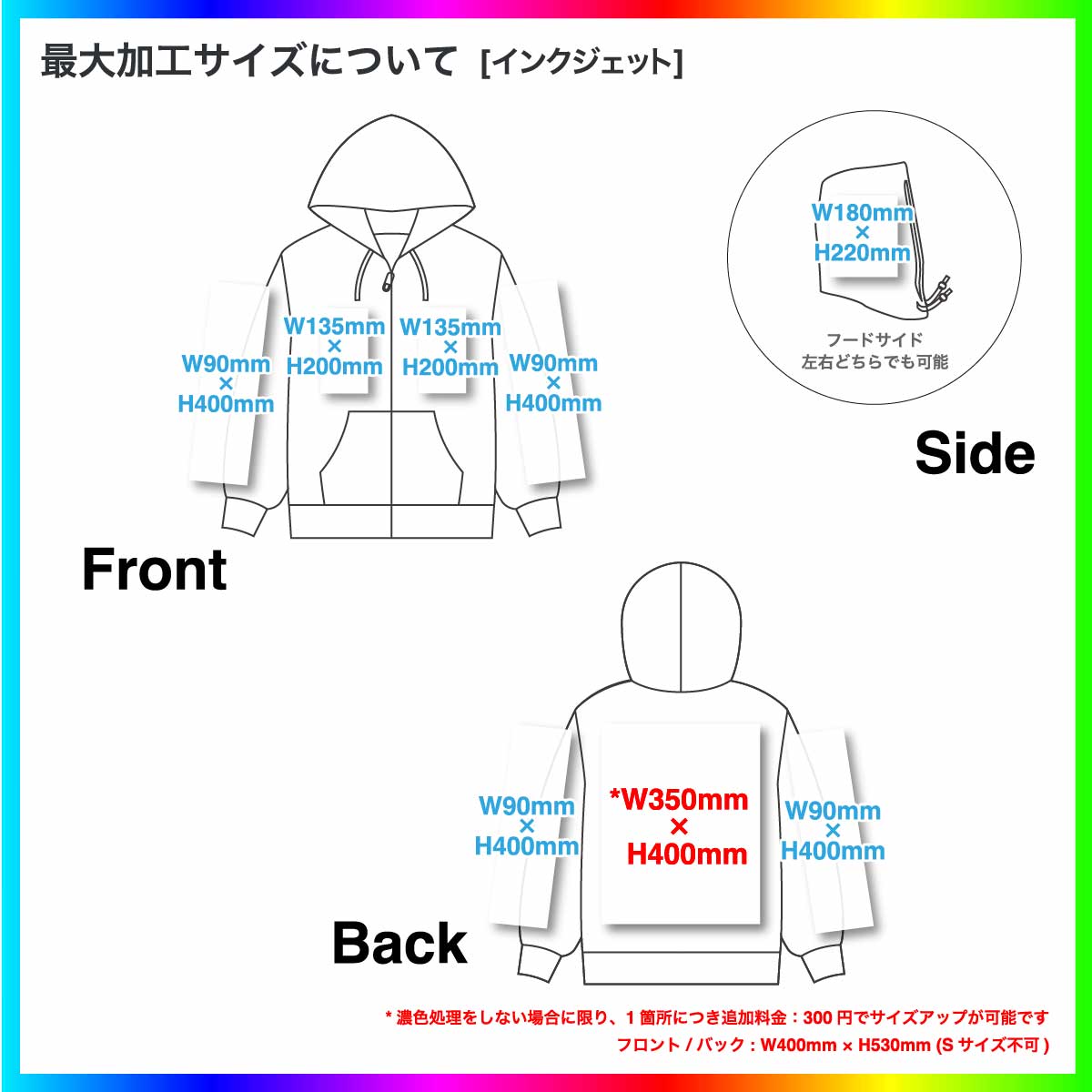 United Athle ユナイテッドアスレ 8.8oz オーセンティック パイル スウェット フルジップ パーカ(裏パイル)(品番5397-01)