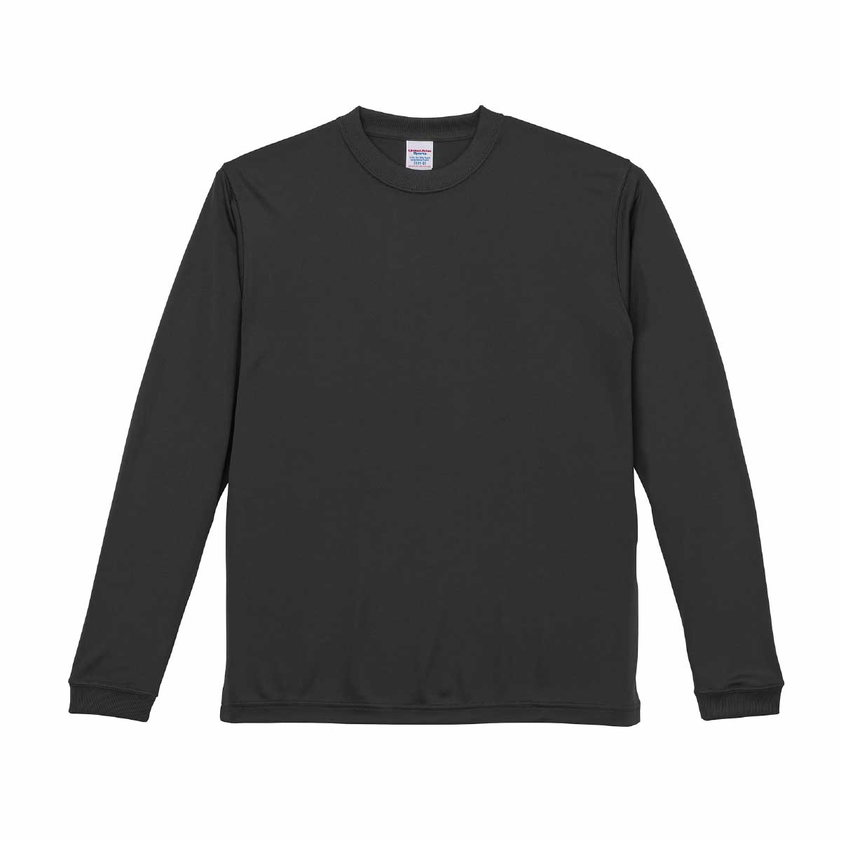 United Athle 4.7 oz Dry Silky Touch Long Sleeve T-Shirt (Non-bleed) (#5089-01)