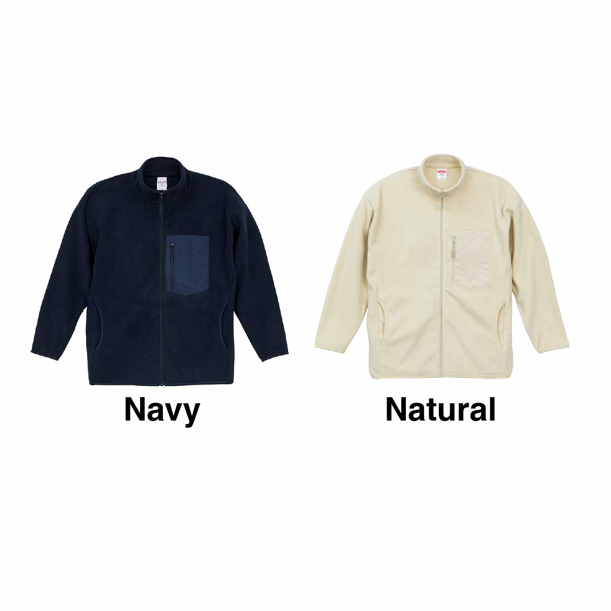 United Athle ユナイテッドアスレ マイクロフリース フルジップ スタンド ジャケット (一重) (品番7097-01)