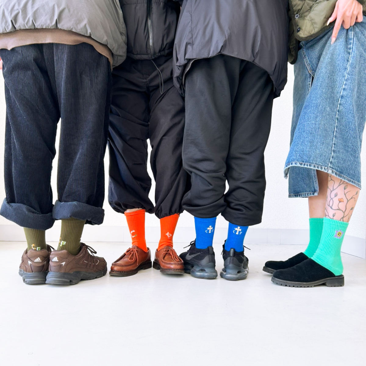 Women's Original Sport Color Socks (#CPWS-006) 