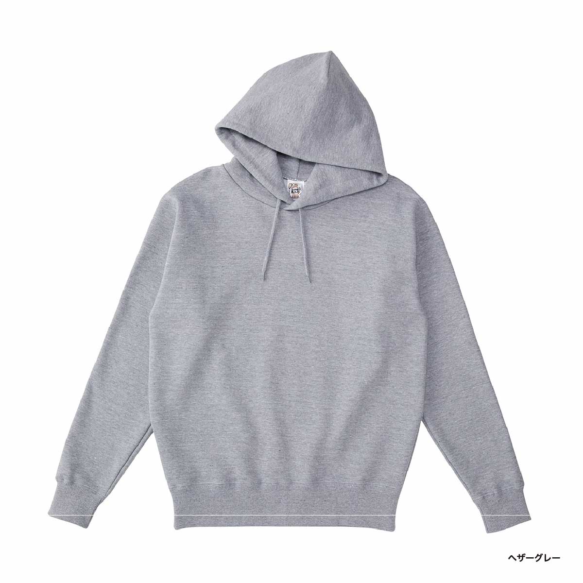 【THISISNEVERTHAT】クロスステッチ クルーネック ヘザーグレ model.jpg