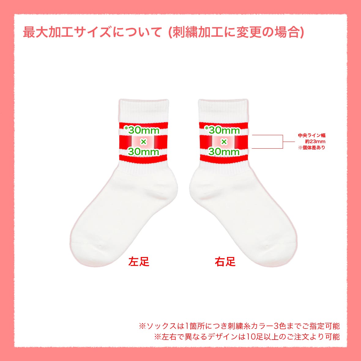 CORNER PRINTING | TRUSS トラス スリーラインパイルソックス