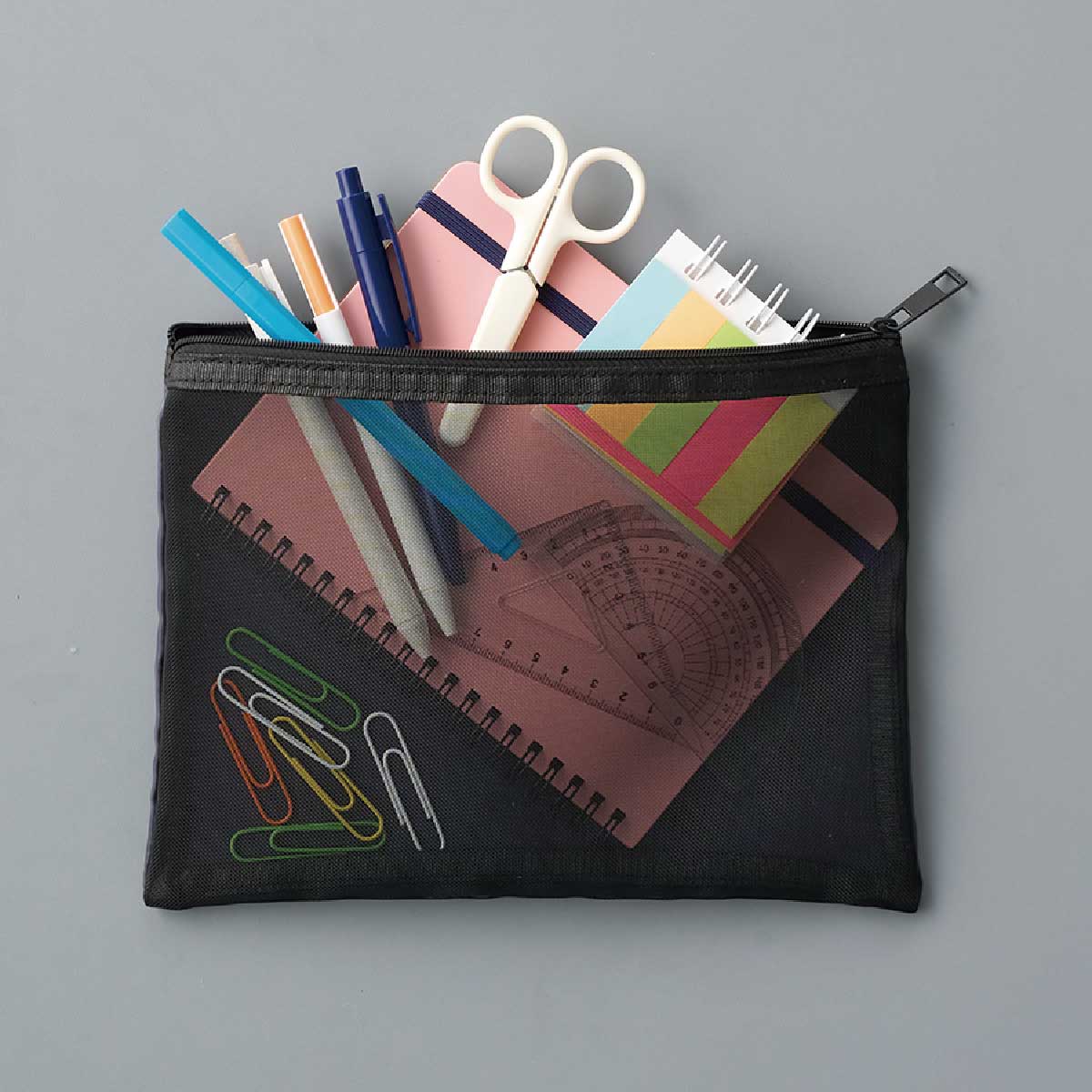 Trade Works トレードワークス メッシュフラットポリポーチ (M) (品番TP-0030)