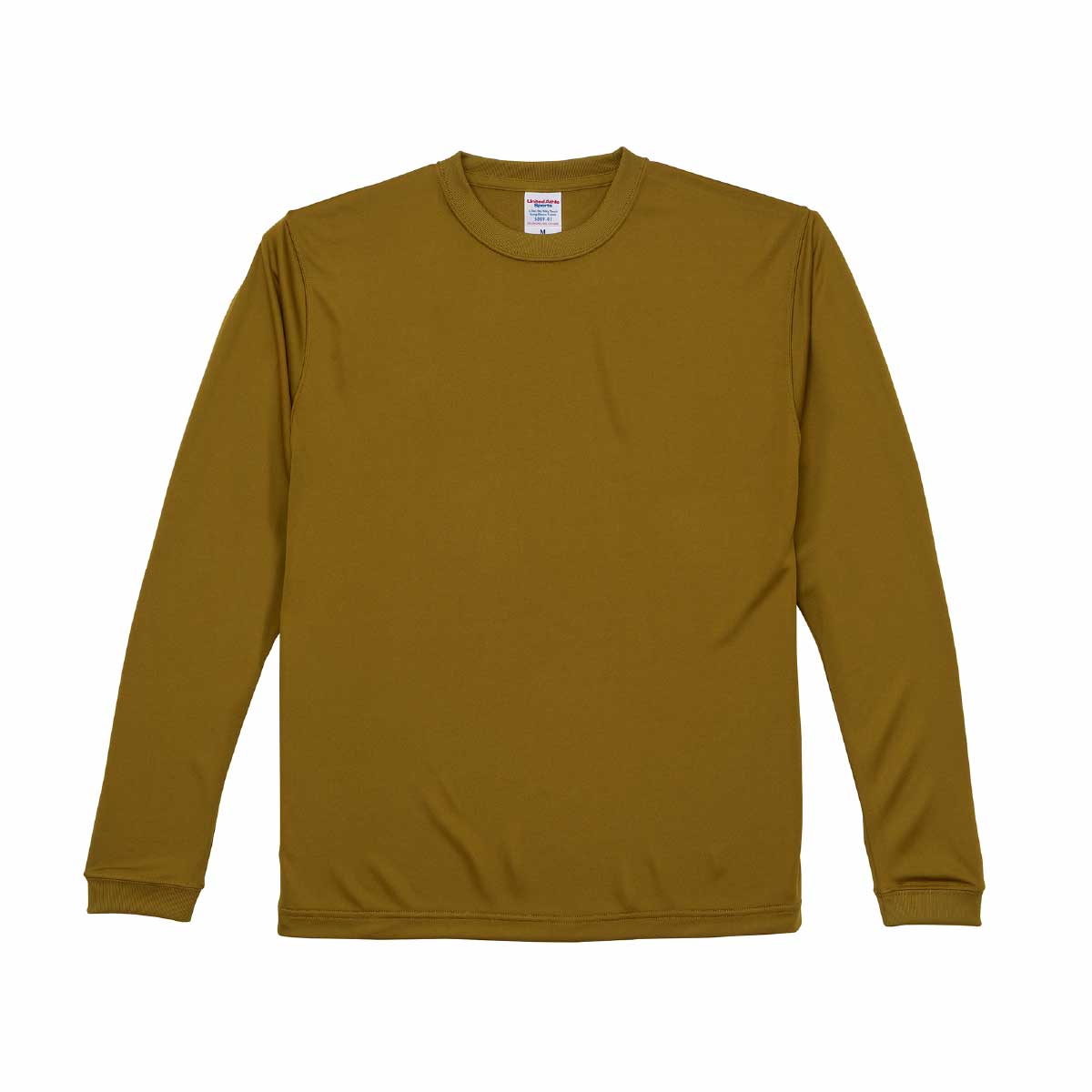 United Athle 4.7 oz Dry Silky Touch Long Sleeve T-Shirt (Non-bleed) (#5089-01)