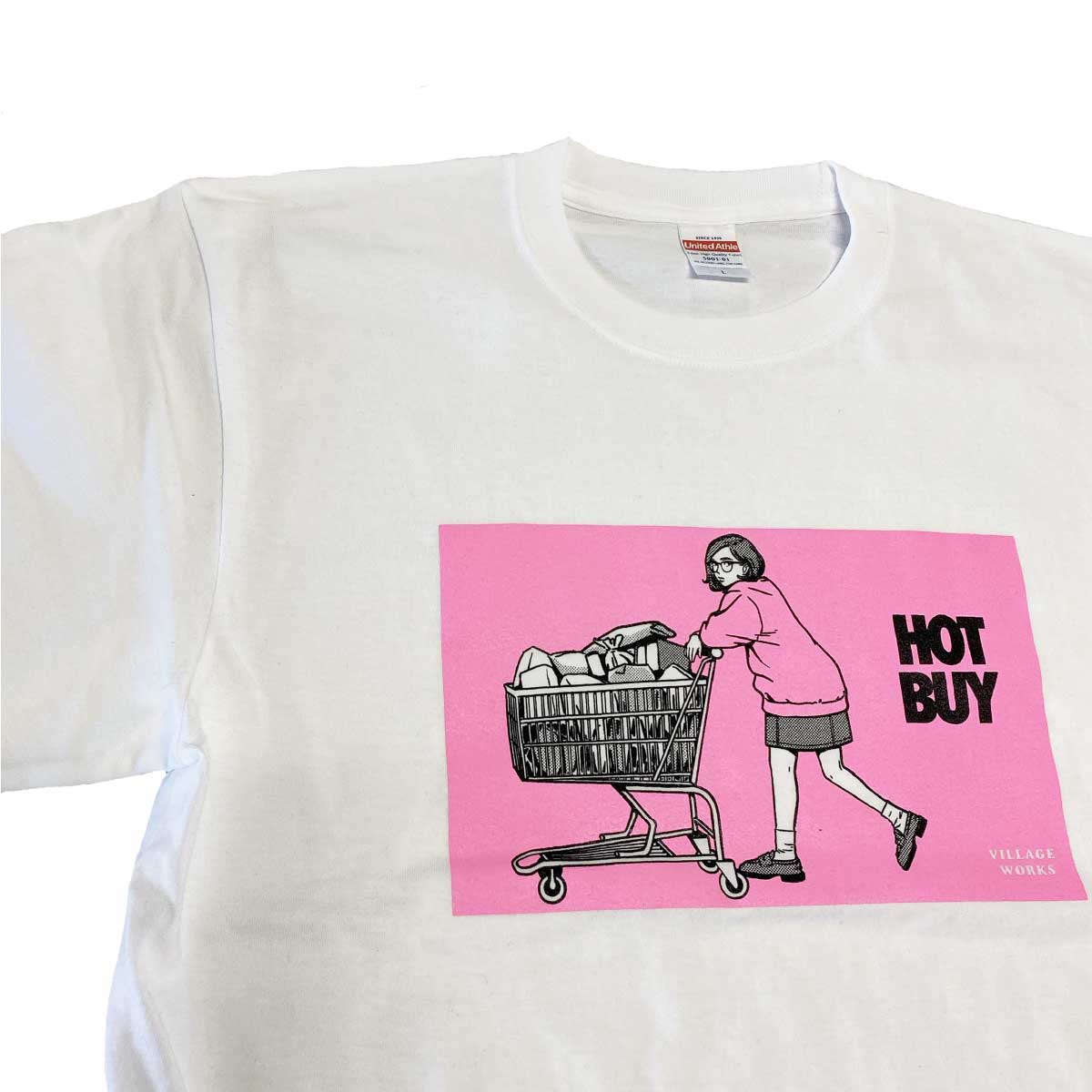 United Athle ユナイテッドアスレ 5.6 oz ハイクオリティー Tシャツ (品番5001-01)