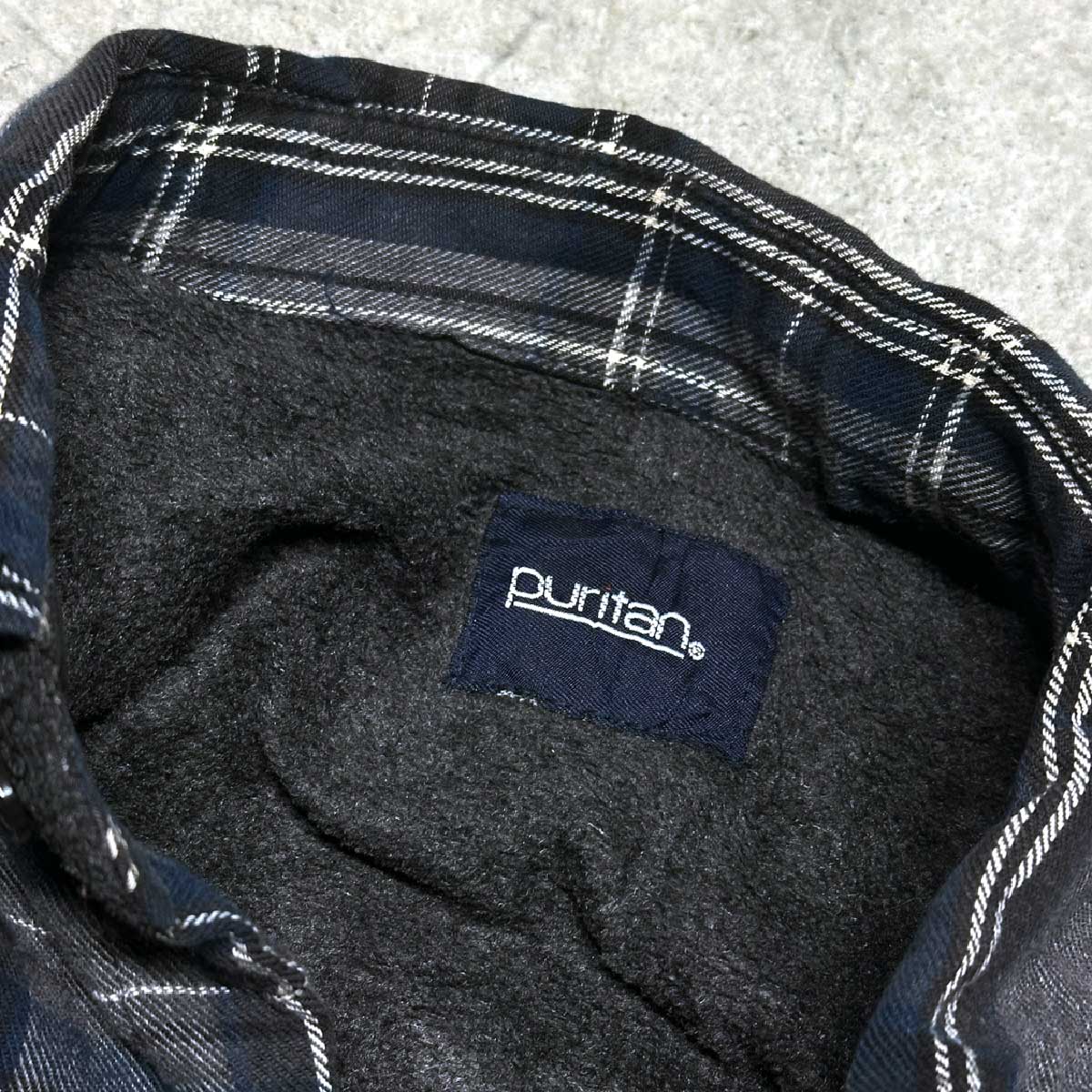 puritan/USED - Fleece liner shirt (品番CU122)
